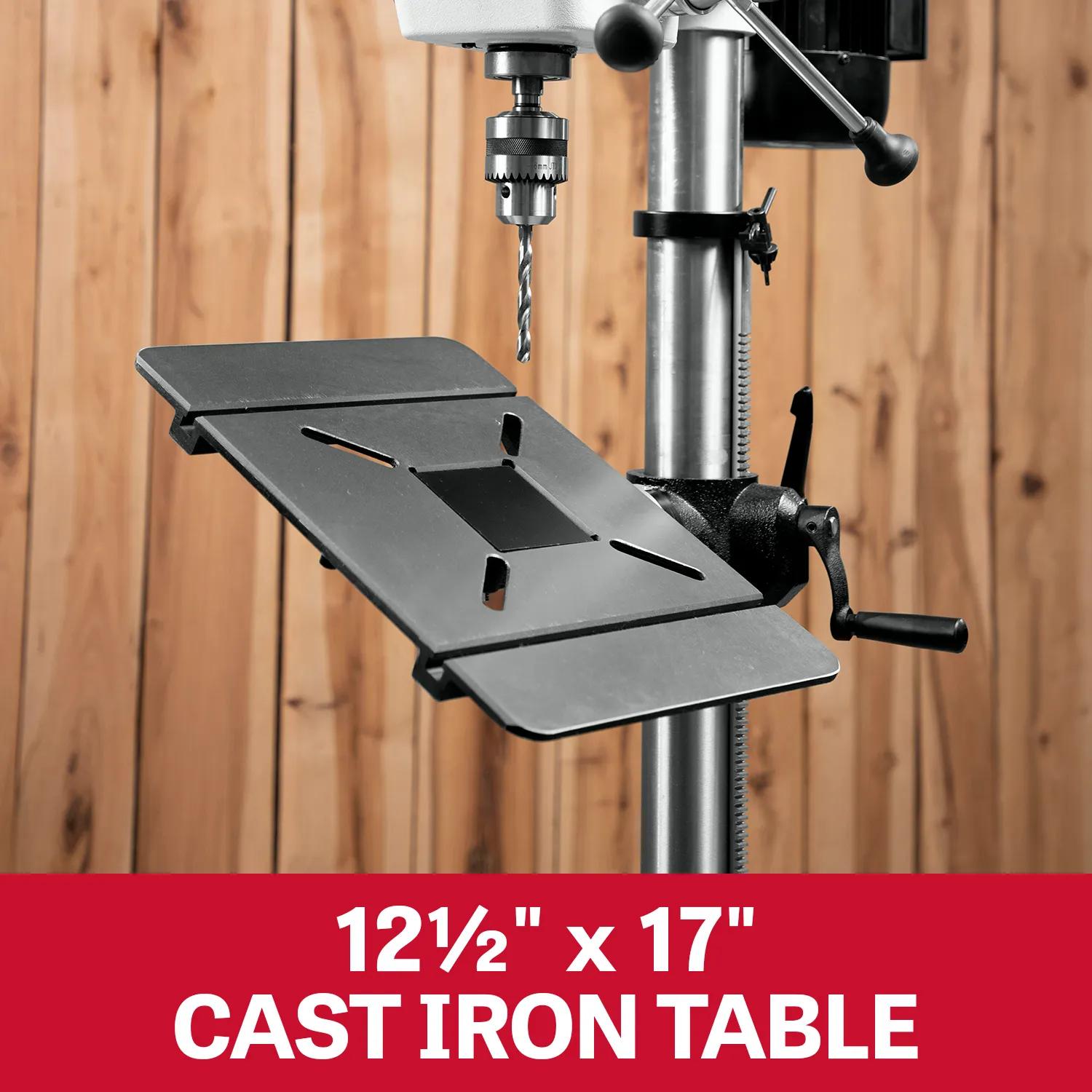 15" Benchtop Drill Press, 0.75HP, 115V 1PH(JDP-15B)