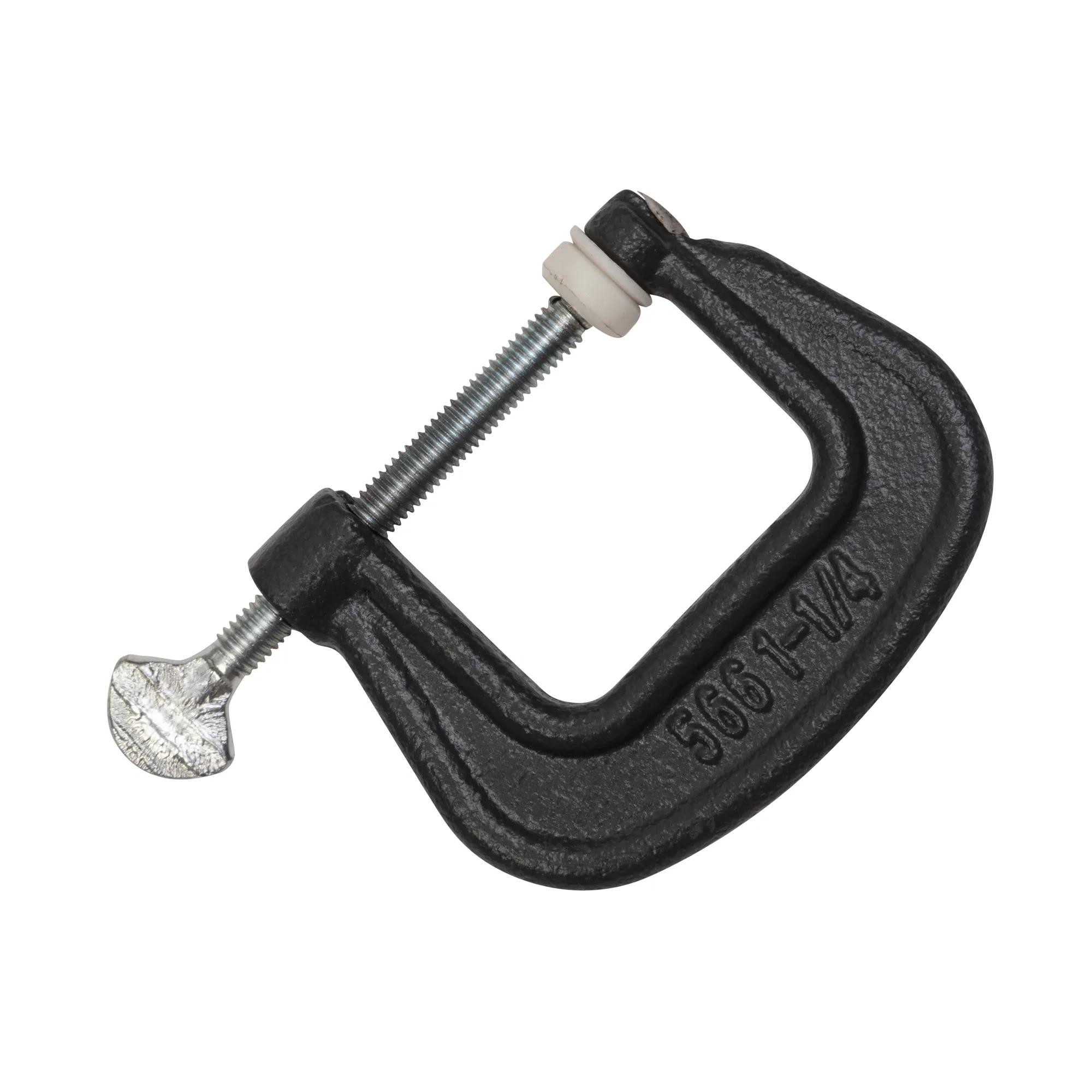 Junior C-Clamp w/ Nylon Tip 1-1/4 in. Opening Capacity