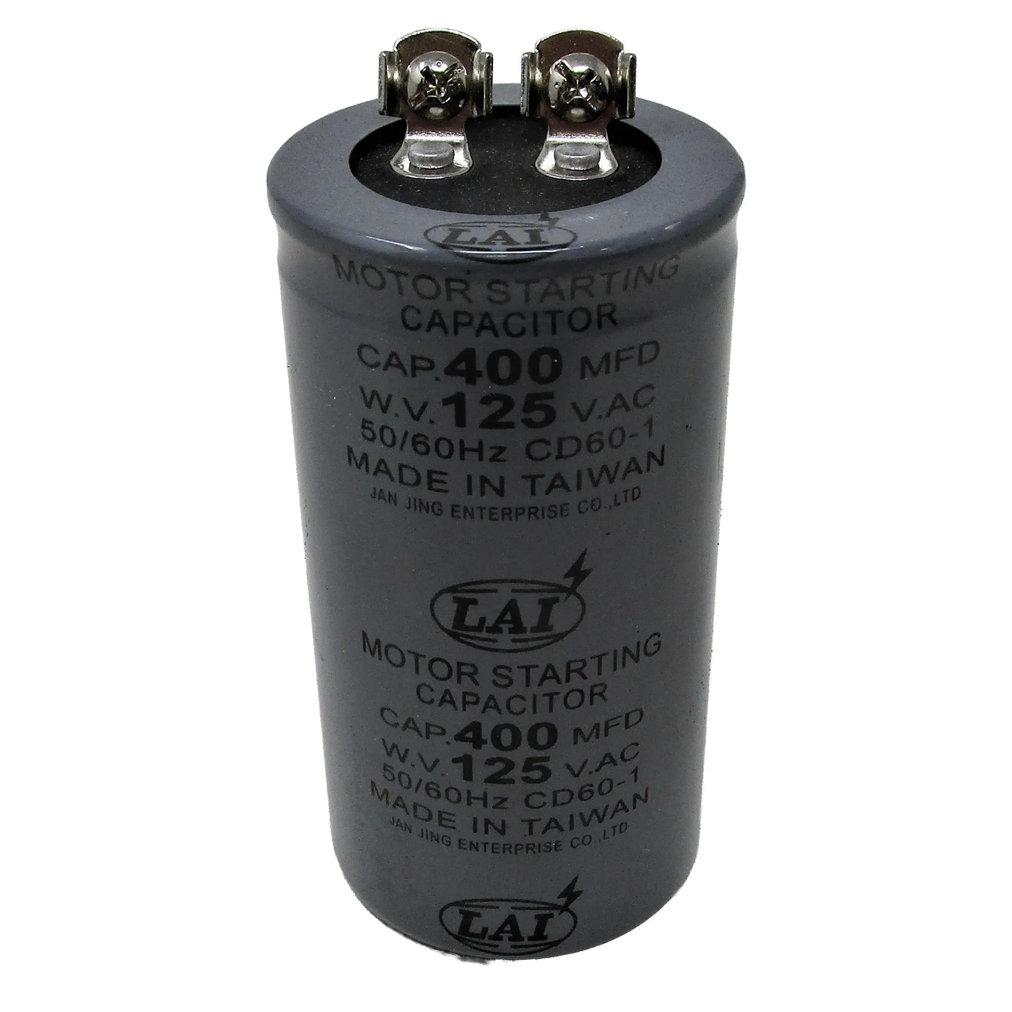 Start Capacitor 400MFD 125vac for JET Machinery (IBG10-06)