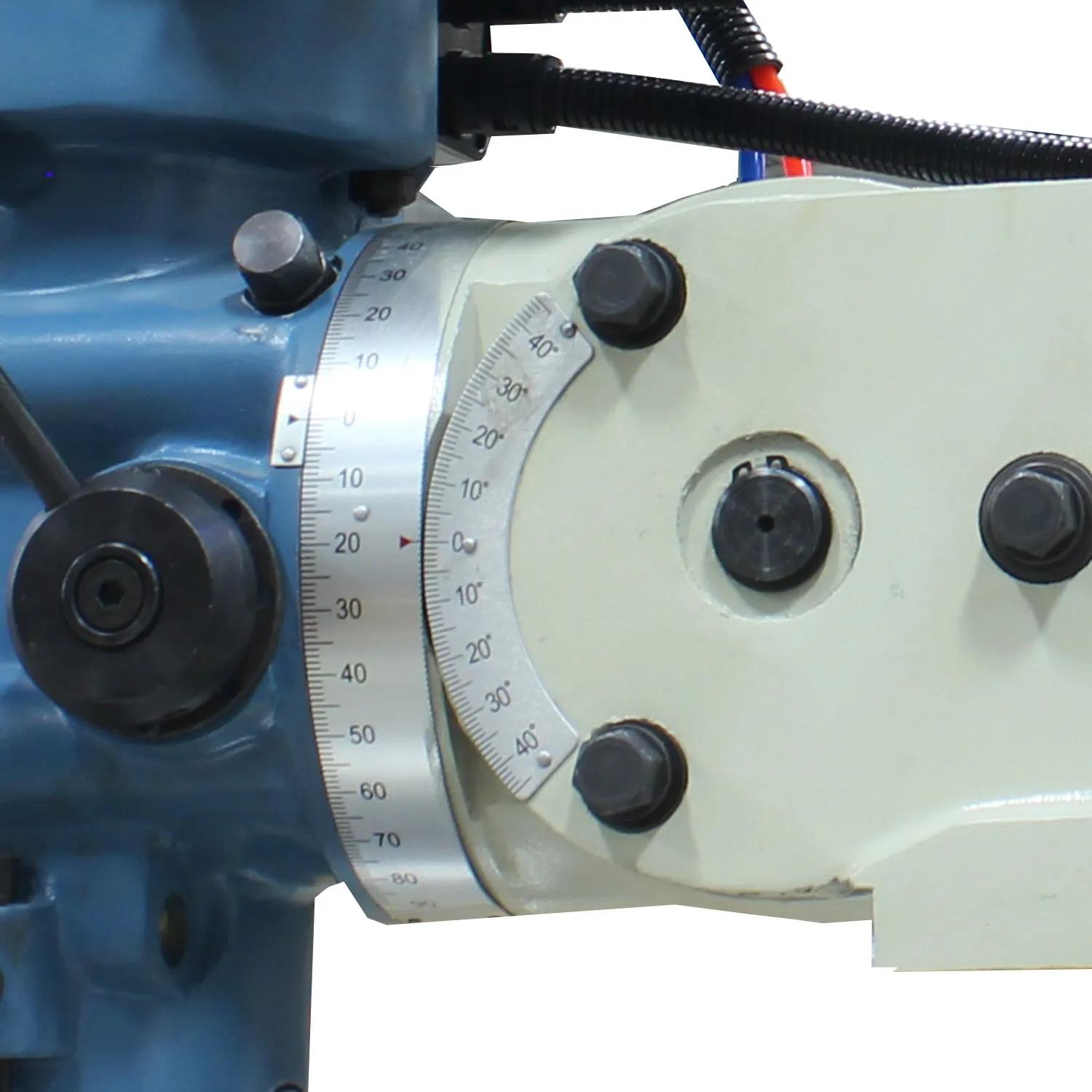 Utilize the scales near the head to ensure it is straight up and not at an angle