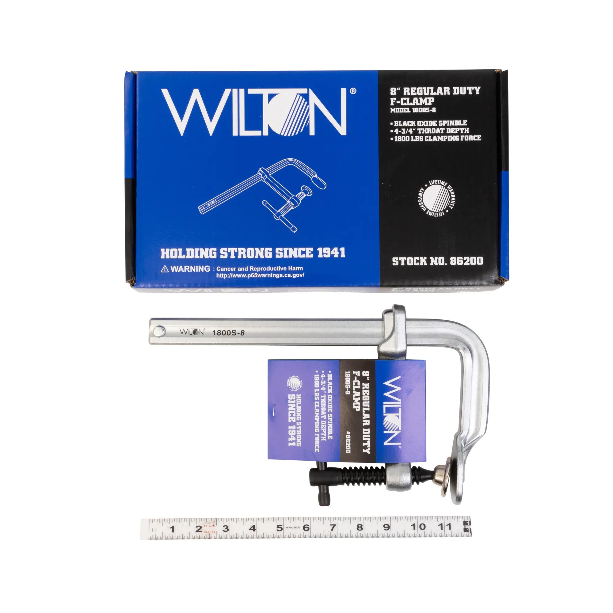 8 in.  Regular Duty F-Clamp - (1800S-8)