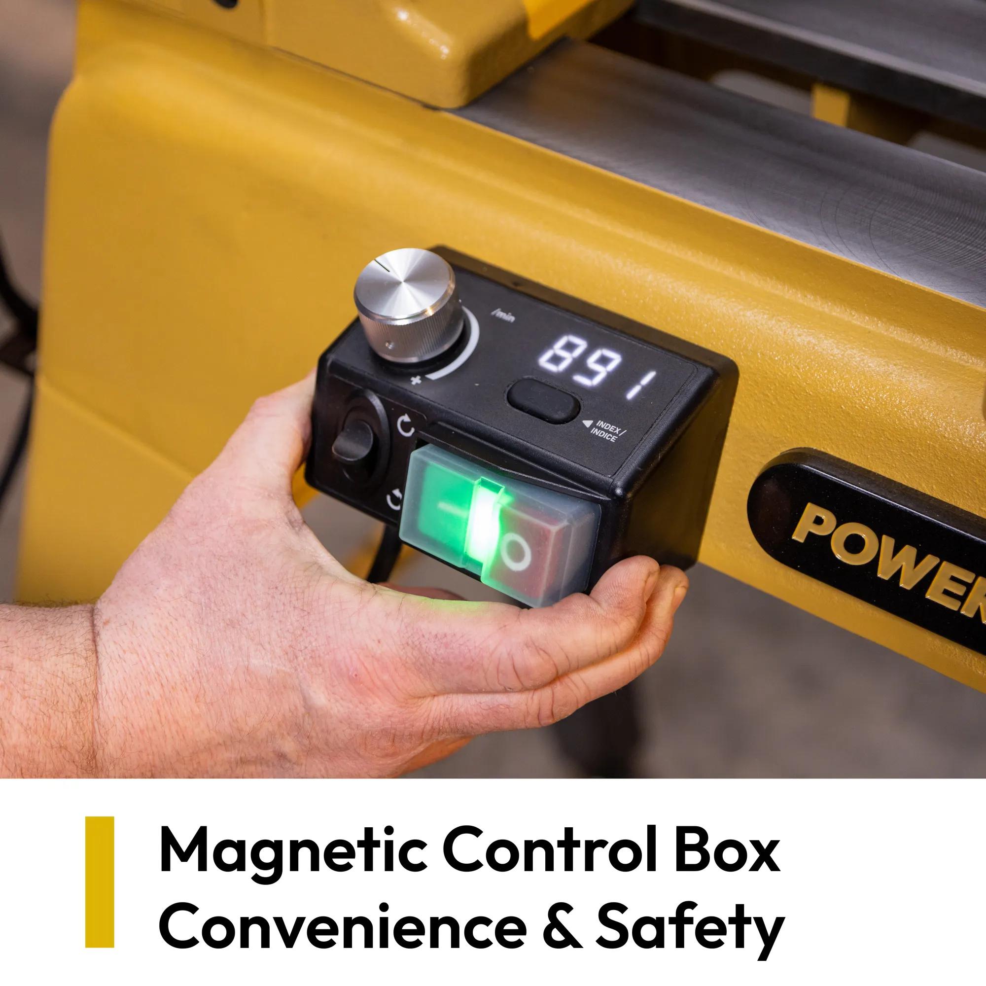 Magnetic Control Box Convenience & Safety