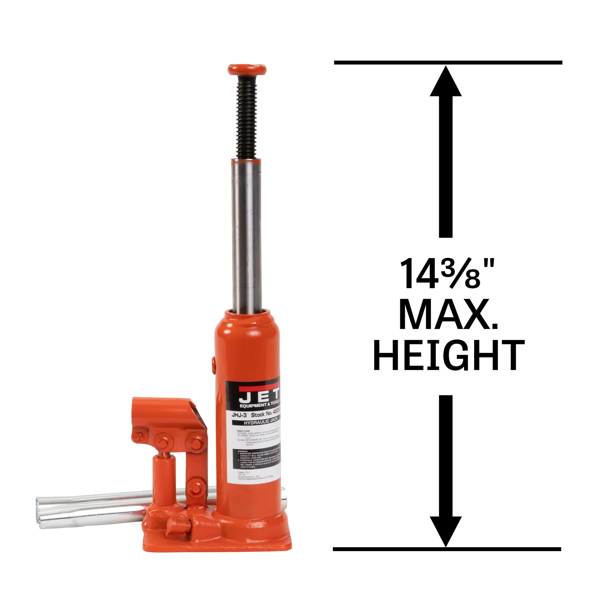 3 Ton, Hydraulic Bottle Jack(JHJ-3)