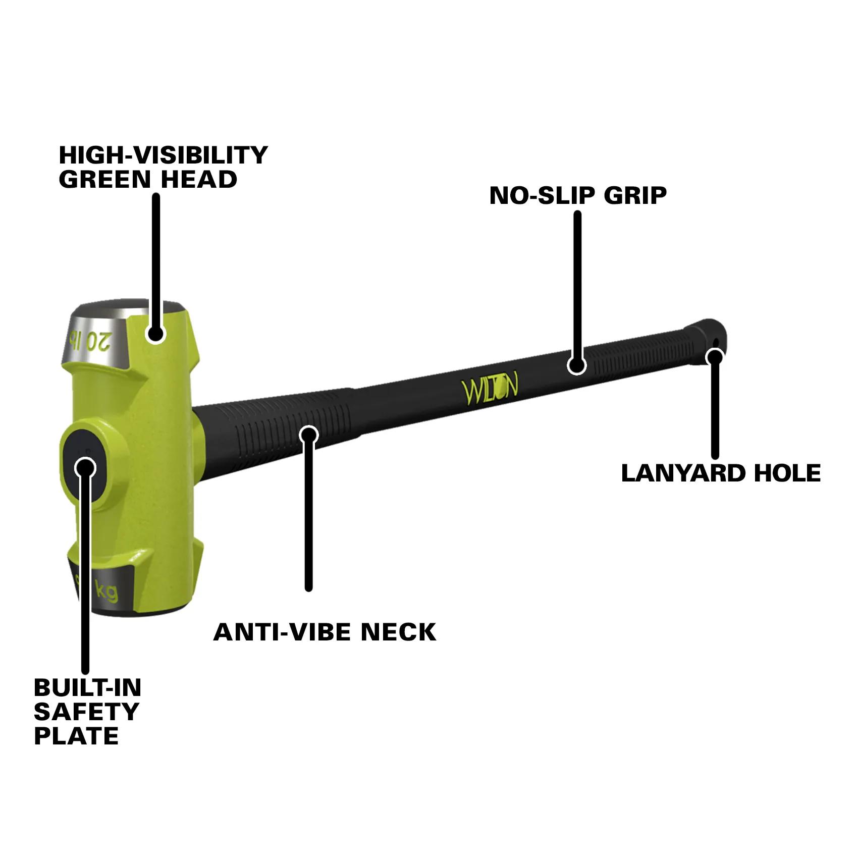 20 Lb Head, 36 in.  B.A.S.H Sledge Hammer