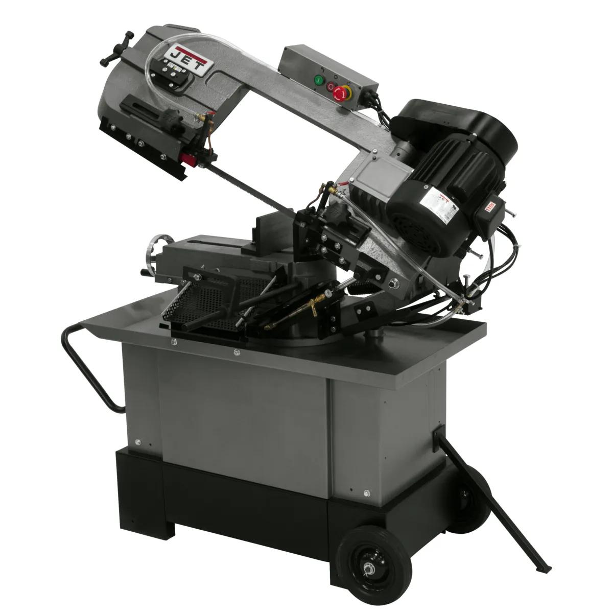 7" x 10-1/2" Horizontal/Vert. Mitering Bandsaw, 1HP, 115/230V 1PH(HVBS-710S)