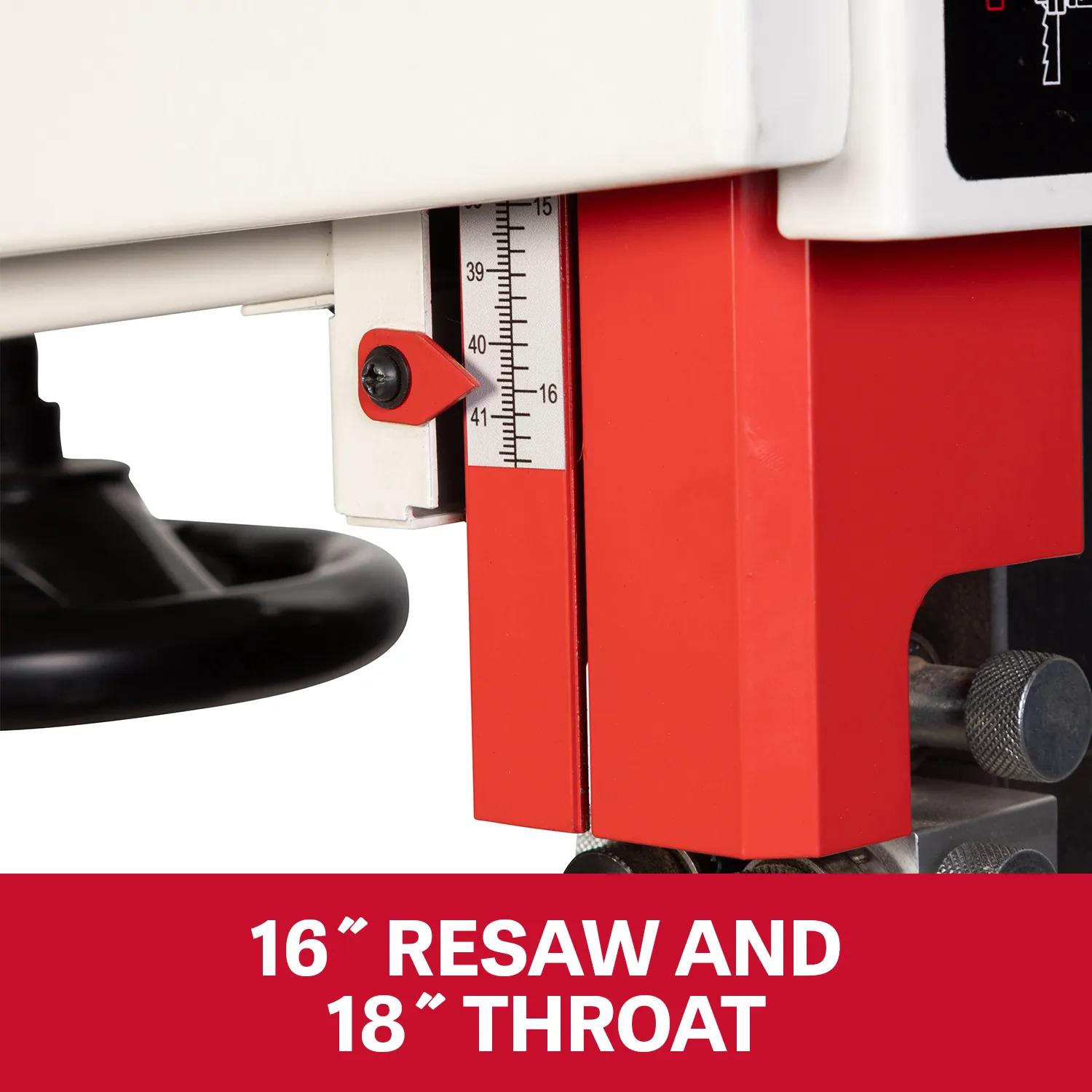 18" Bandsaw, 1.75HP, 115V 1PH(JWBS-18SFX)