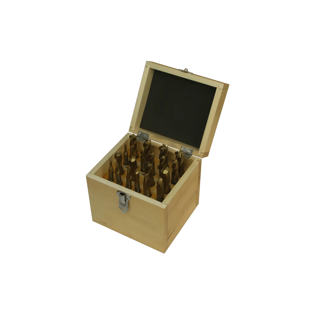 20-Piece TiN-Coated Double End Mill Set