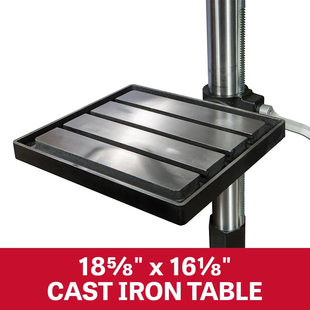 22" Industrial Floor Model Drill Press, 1.5HP, 115/230V 1PH / 3PH(IDP-22)