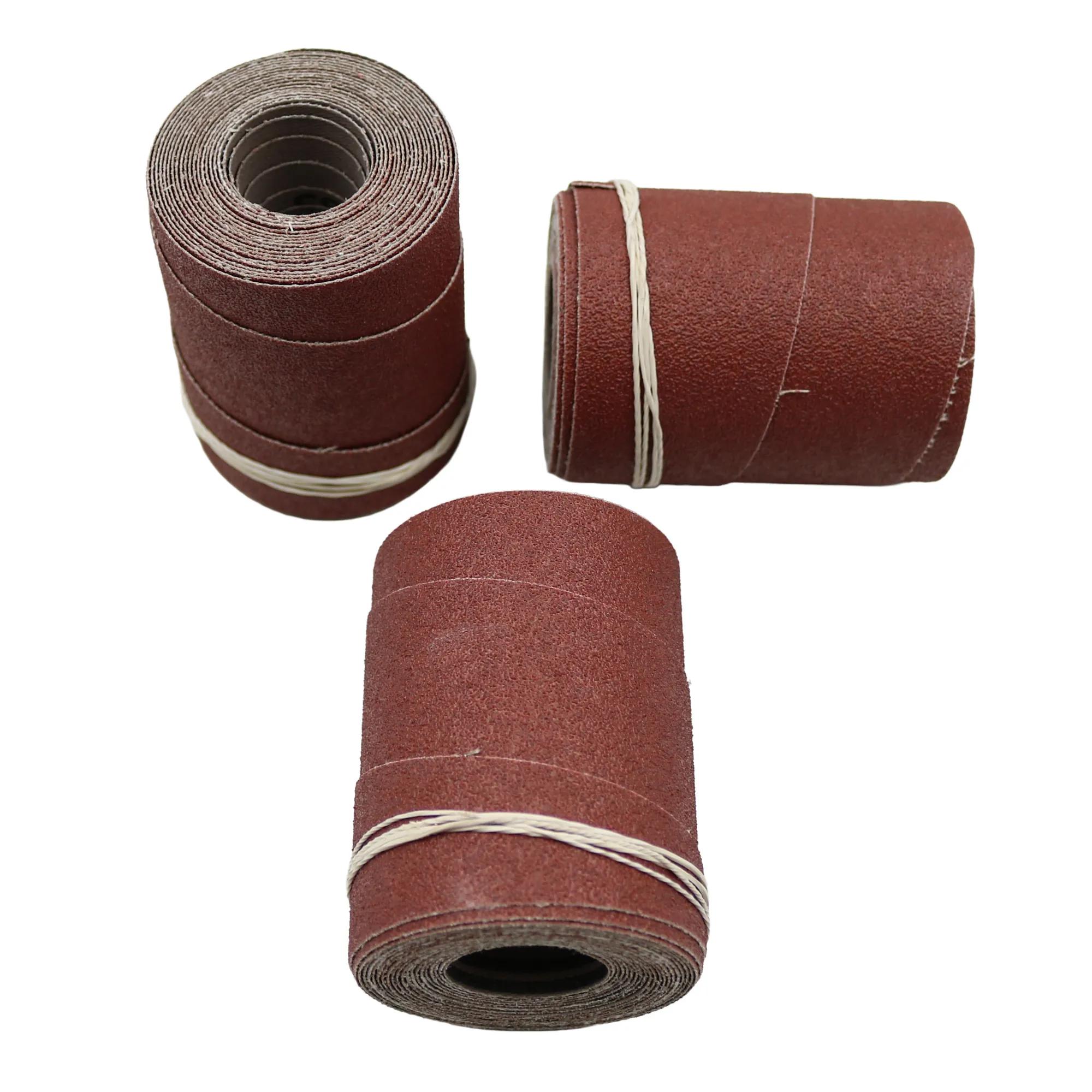 Ready-to-Wrap Abrasive Sandpaper, 22", 80 Grit (3-Pack)