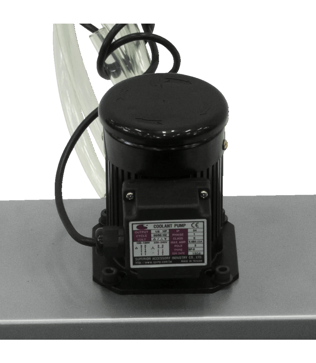 Coolant System with Motor and Tray for JTM949EVS and JTM1050EVS Mills
