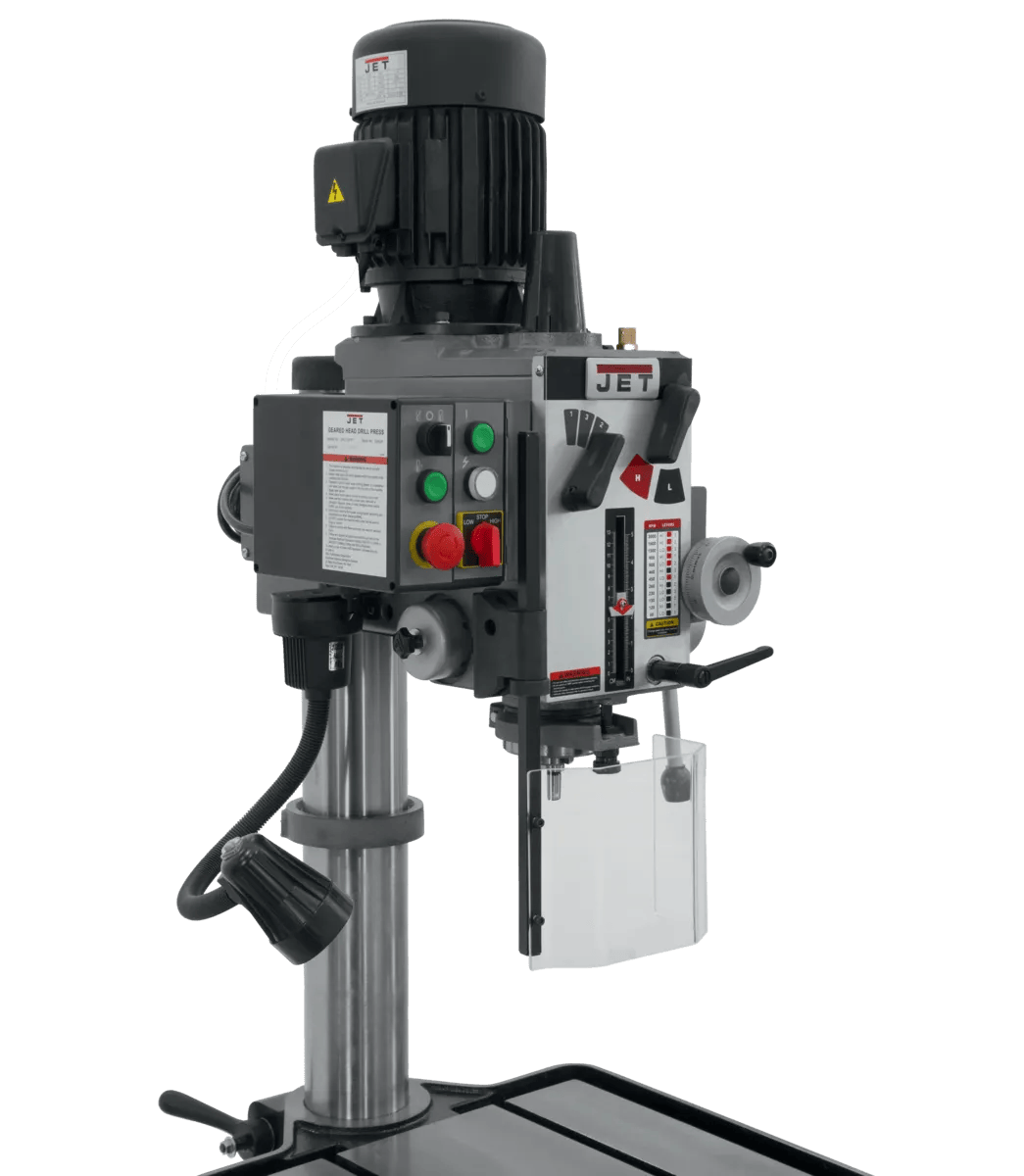 20" Gear Head Tapping Drill Press w/ Power Down feed, 2HP, 230V 3PH(GHD-20PFT)