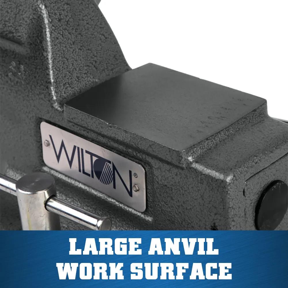 5 in. Mechanics Vise with Swivel Base