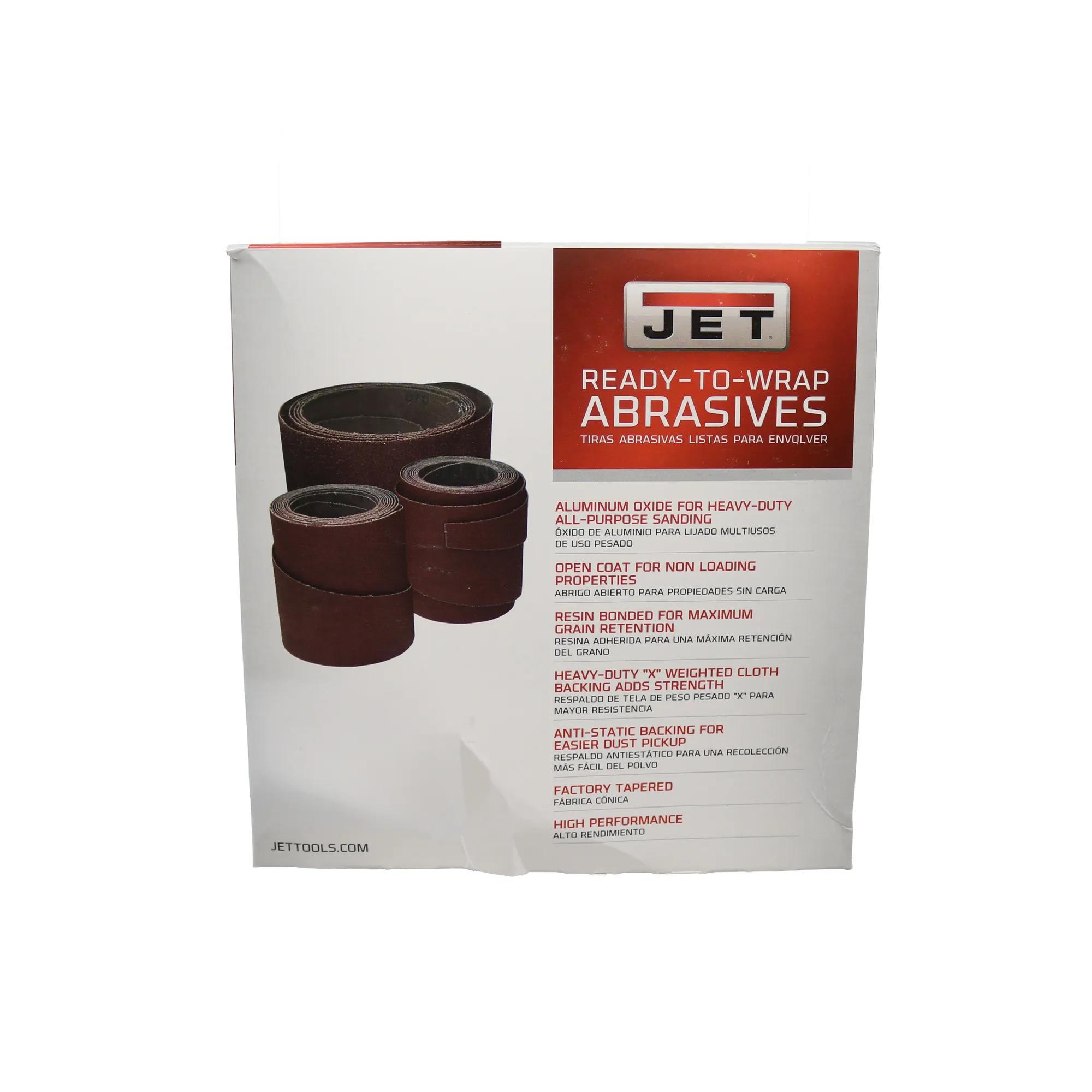 10" Ready-to-Wrap Sandpaper, 120 Grit (6-Pack)