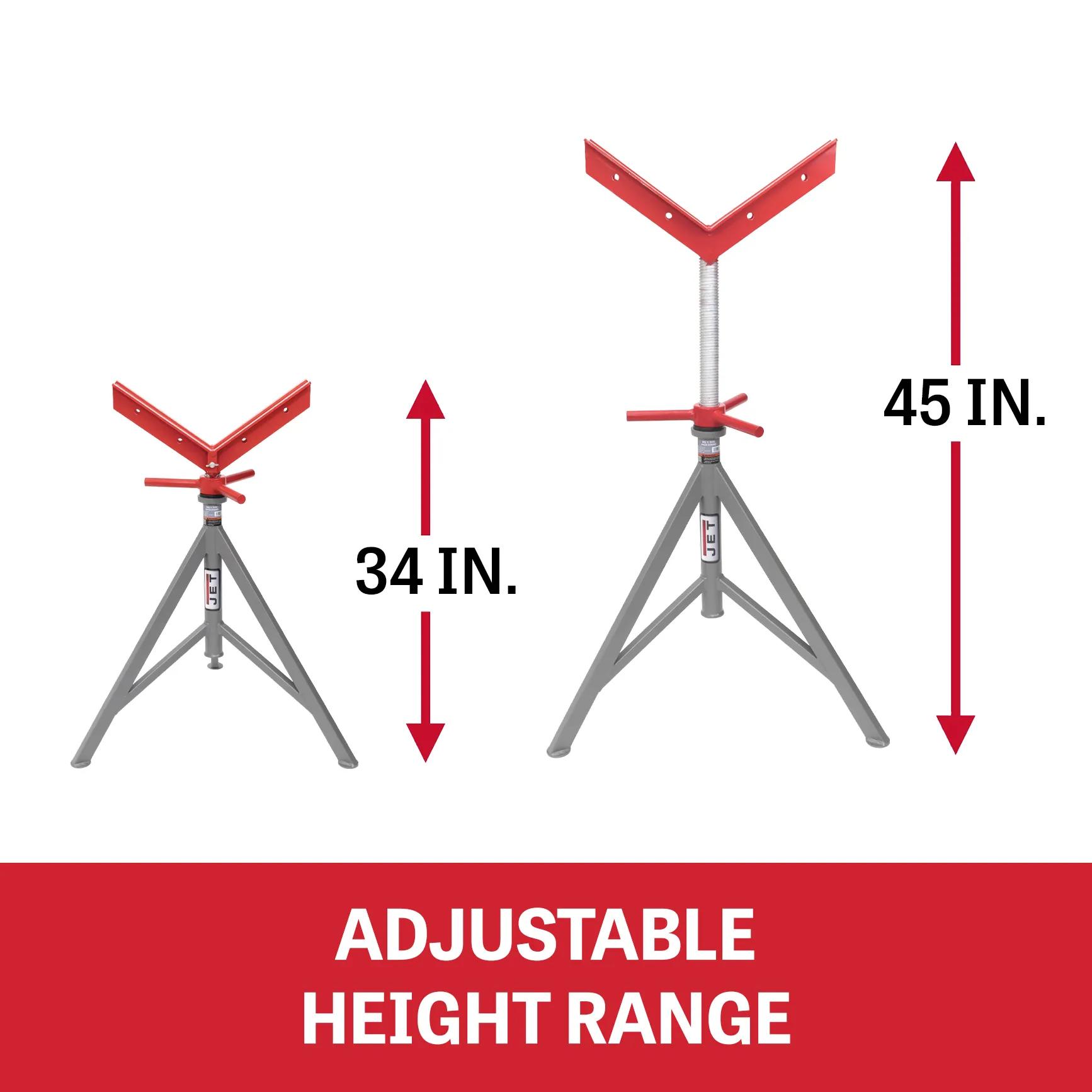 Big V Pipe Jack Stand (JPJ-BFX-V)