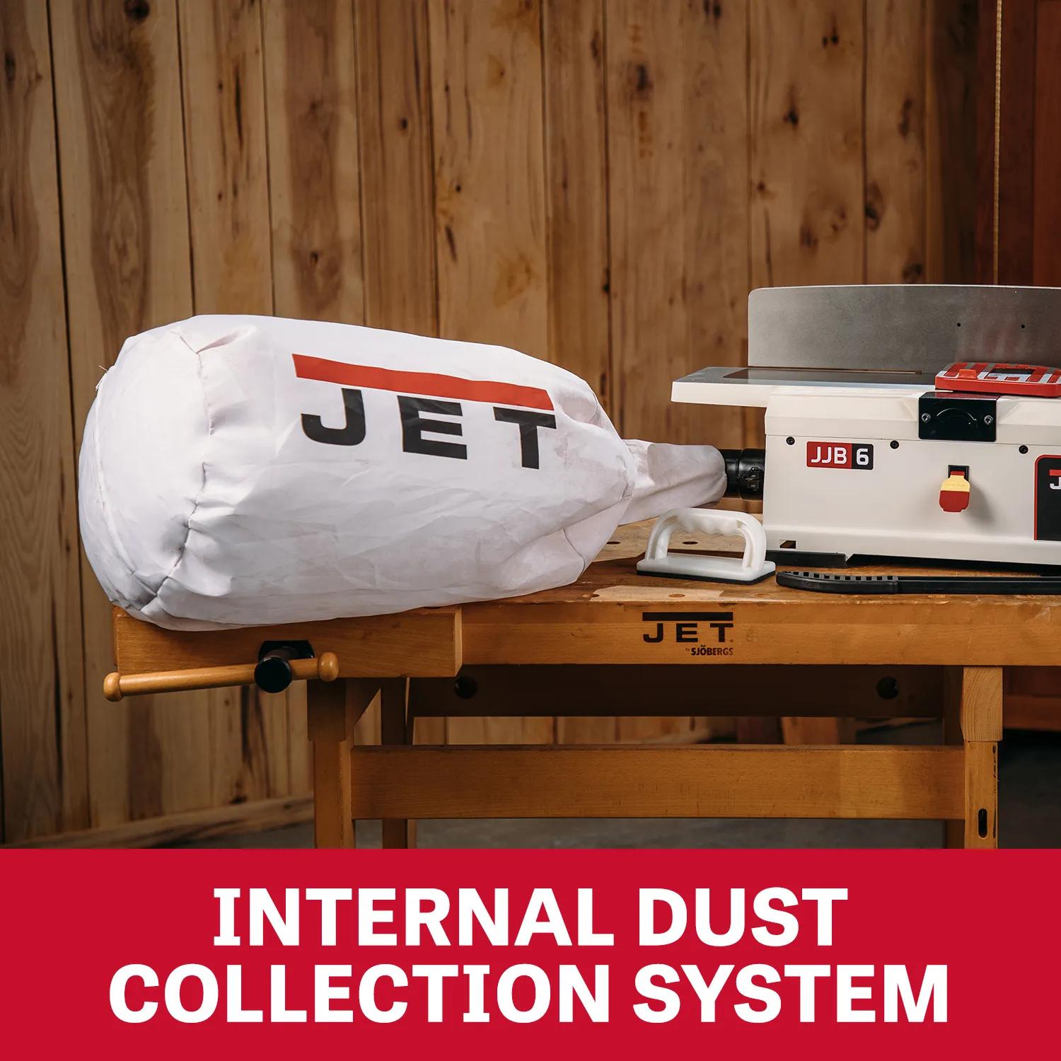 6" Helical Head Benchtop Jointer, 1HP, 115V 1PH(JJ-6HHBT)