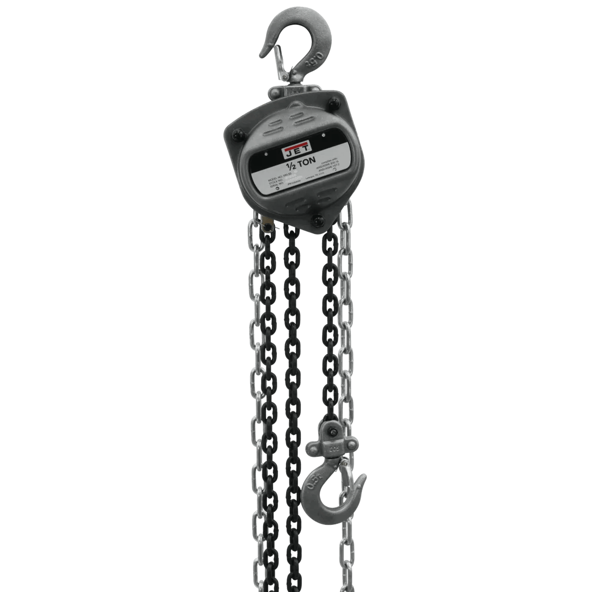 S90 Series - 1/2 Ton, H& Chain Hoist w/ 10' Lift(S90-050-10) - More Options Available