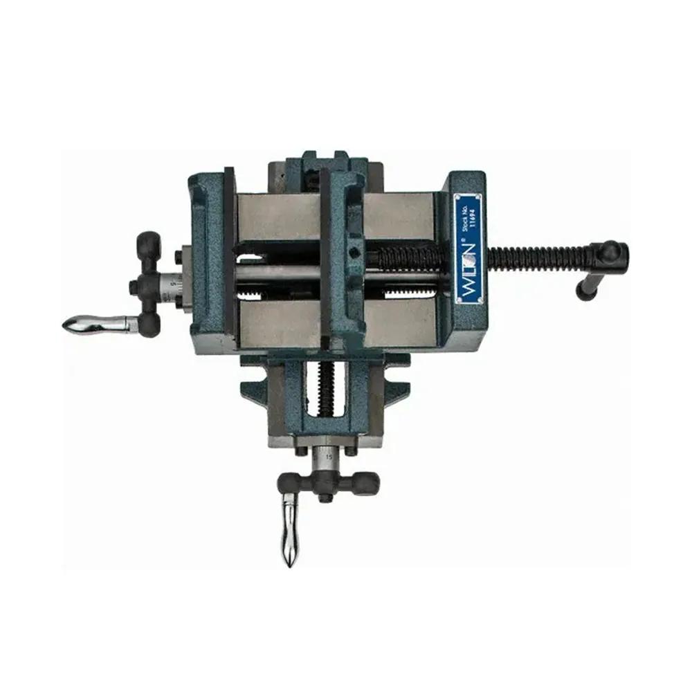 4 in.  Cross Slide Drill Press Vise