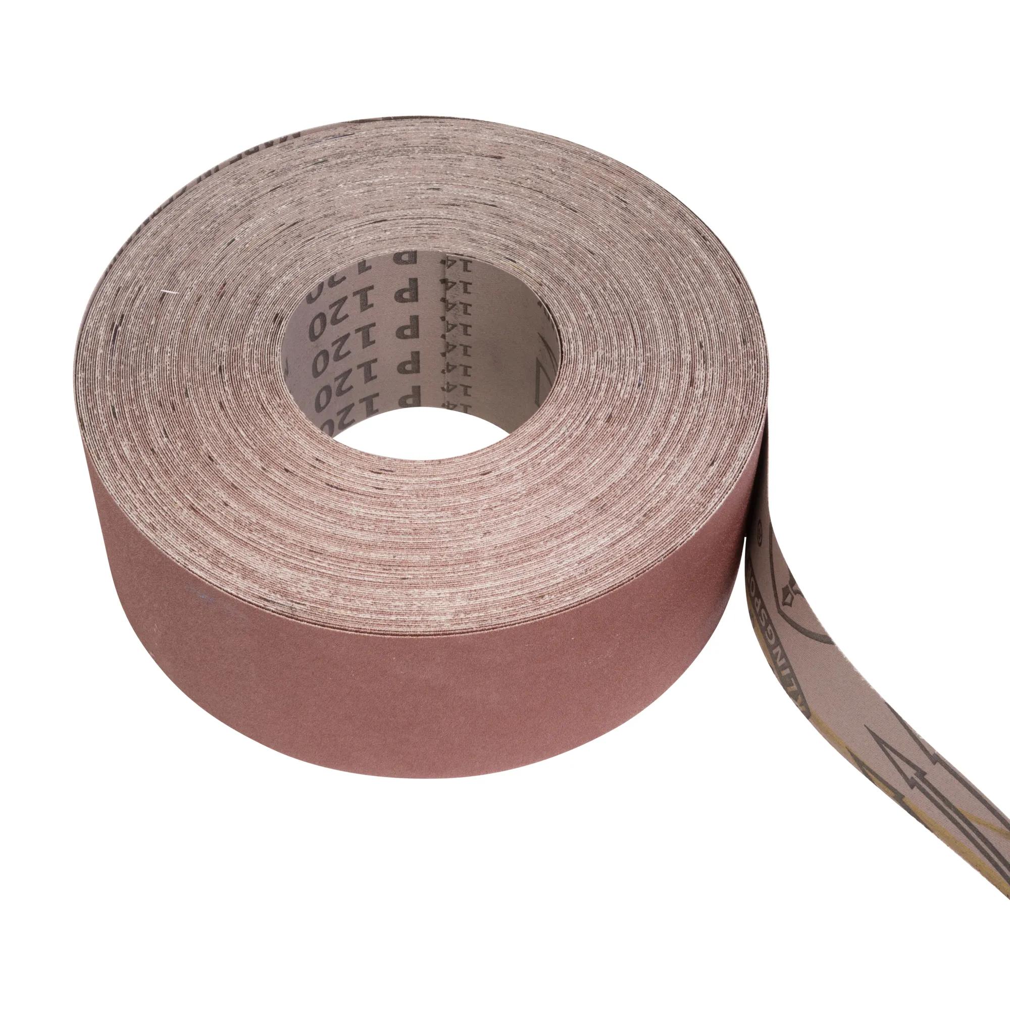 Premium Ready-to-Cut Abrasive Sandpaper, 120 Grit, 3" Wide