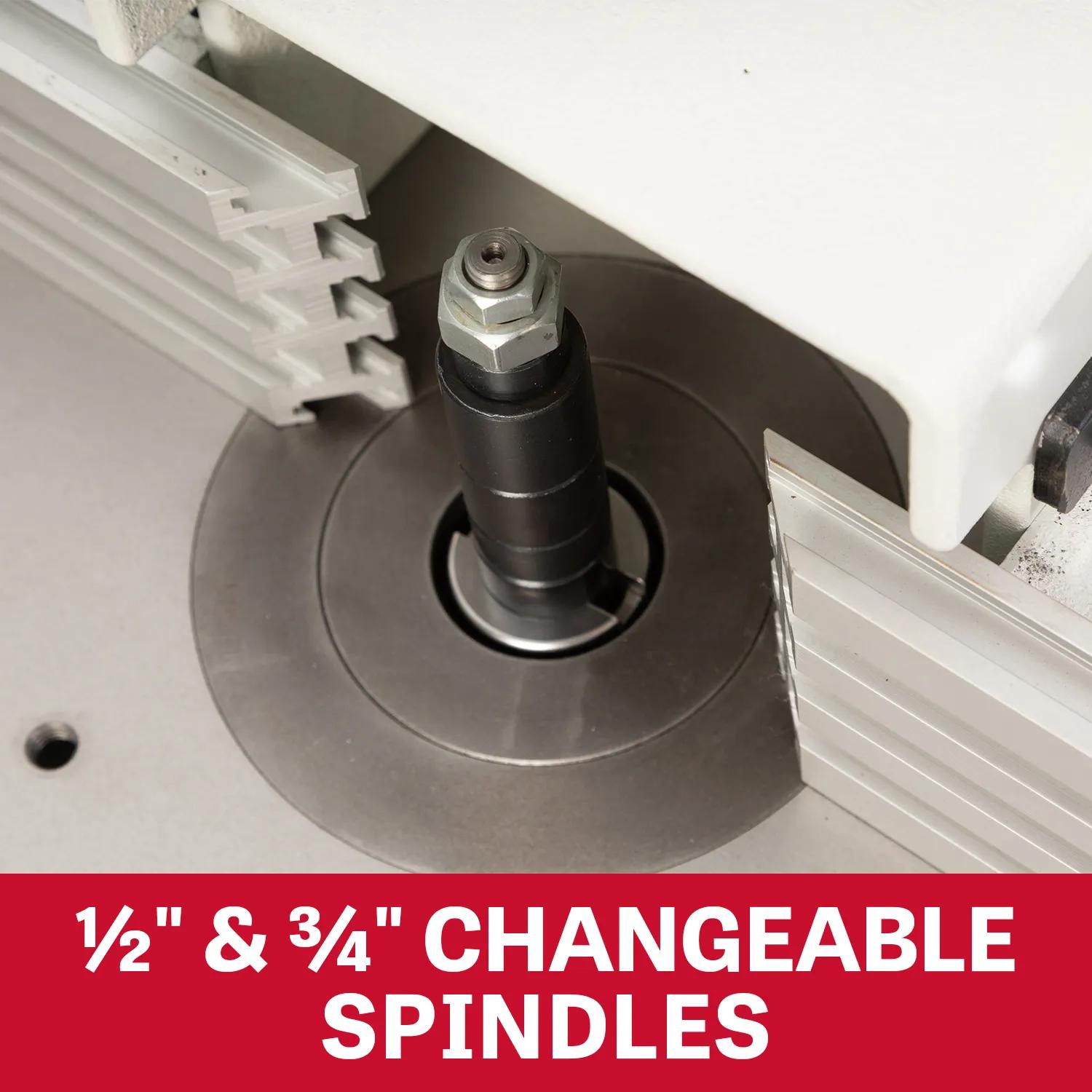 20" Spindle Shaper, 1.5HP, 115/230V 1PH(JWS-20CS)