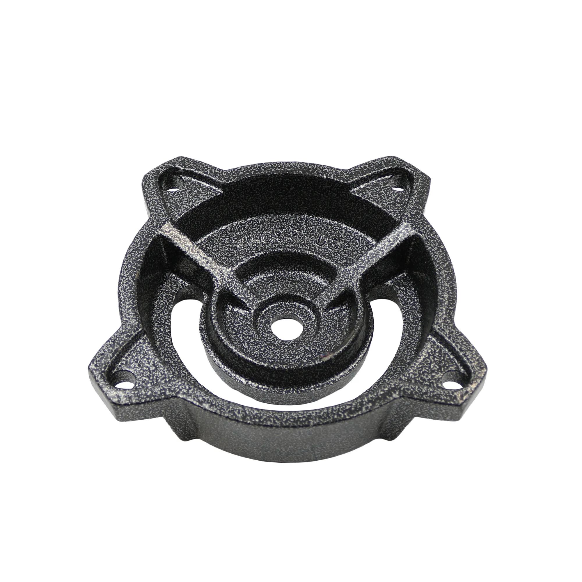 Column Retainer Baseplate, 6 in., Silver