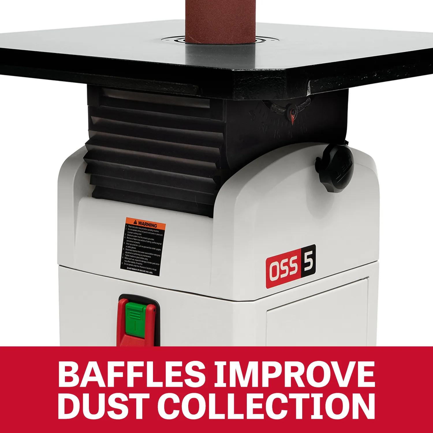 Floor Model Oscillating Spindle Sander, 1HP, 115V 1PH(JOSS-S)