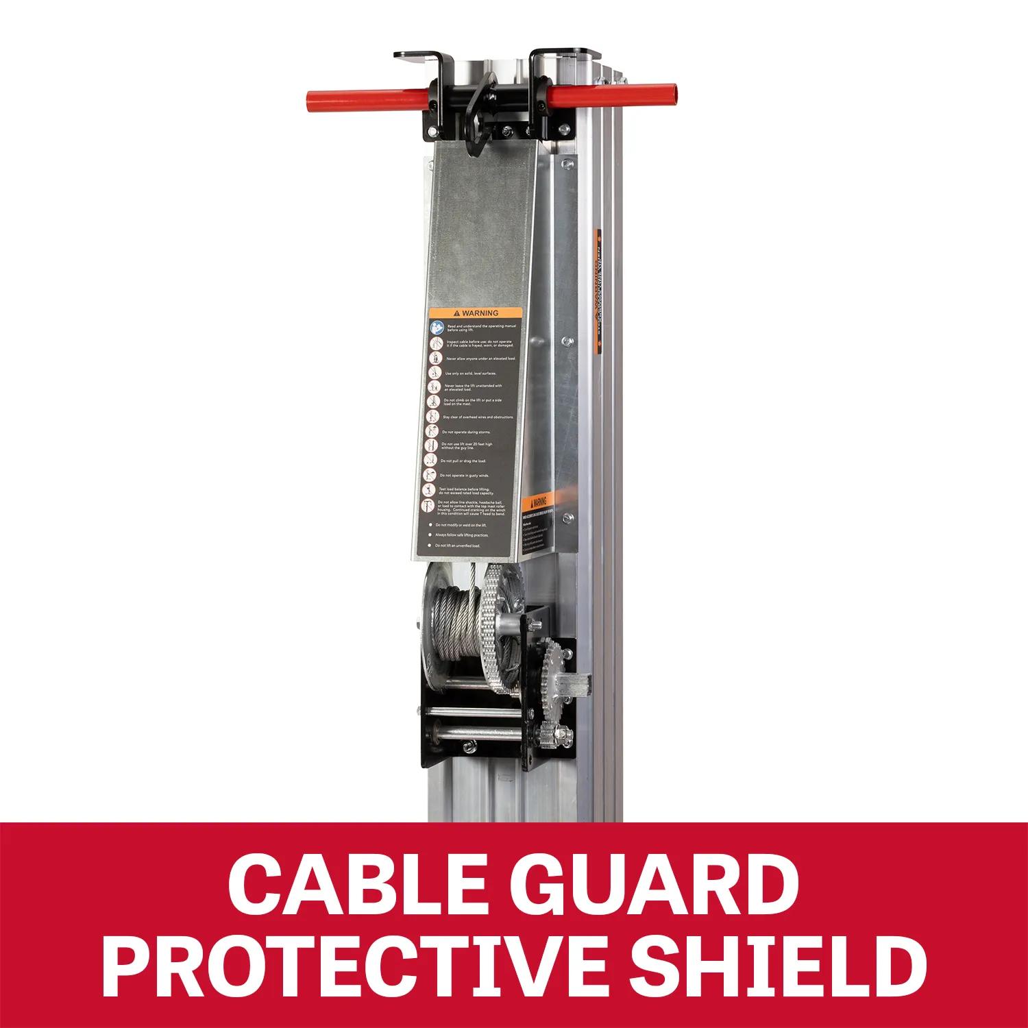 650 lb Capacity, Material Lift, 24 Ft. Lift Height(JML-24X)