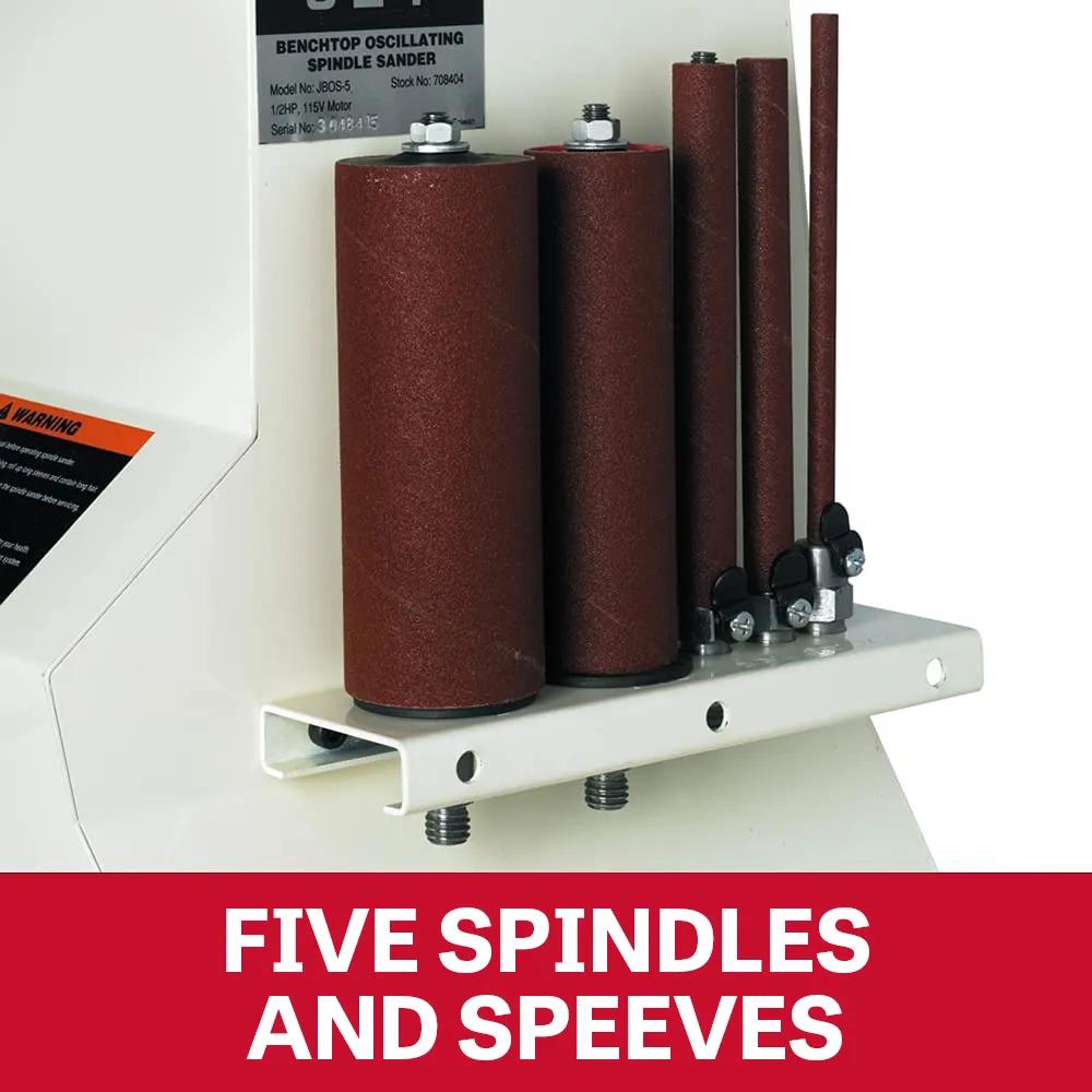 Benchtop Oscillating Spindle Sander, 1/2HP, 115V 1PH(JBOS-5)