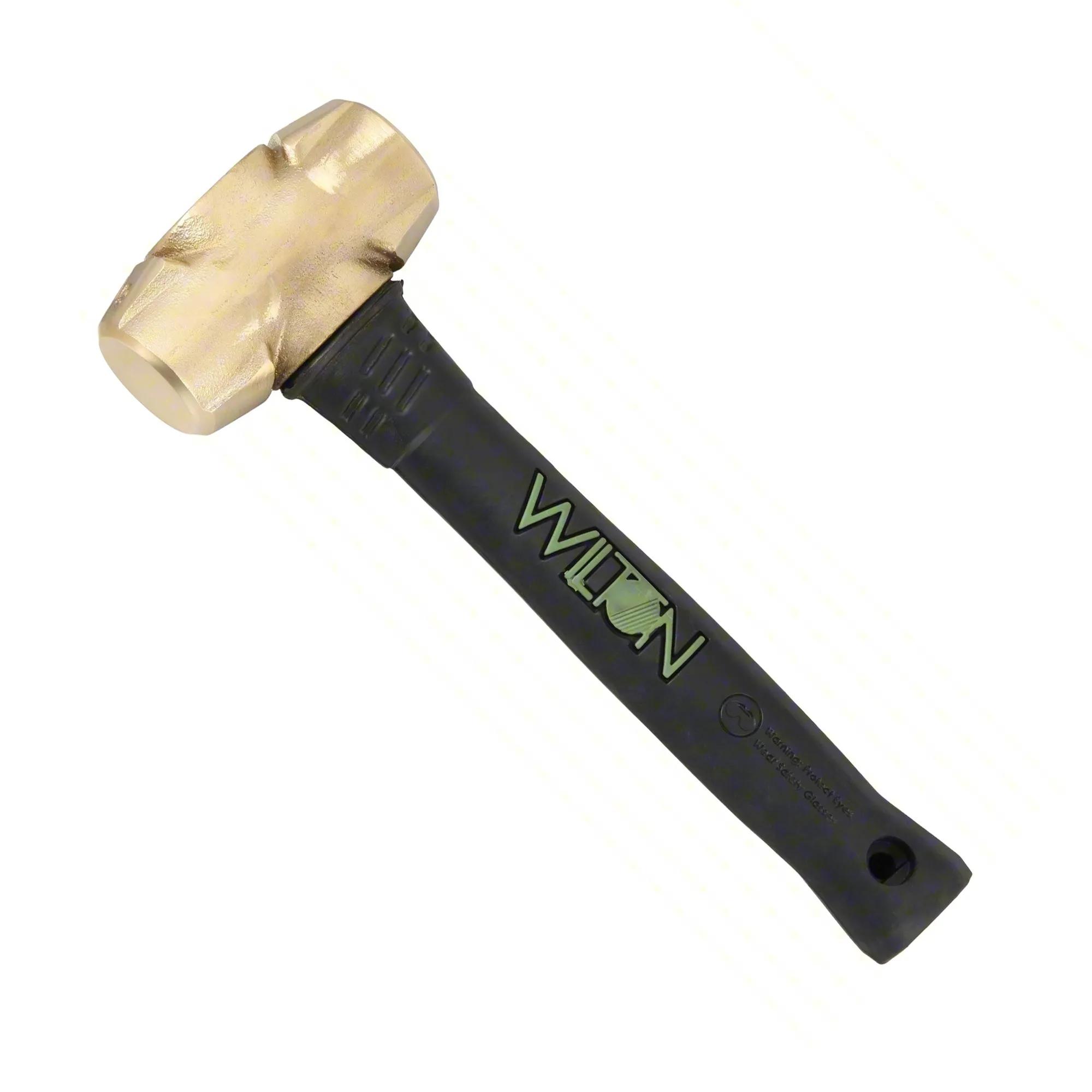 4 Lb Head, 12 in.  B.A.S.H Brass Hammer
