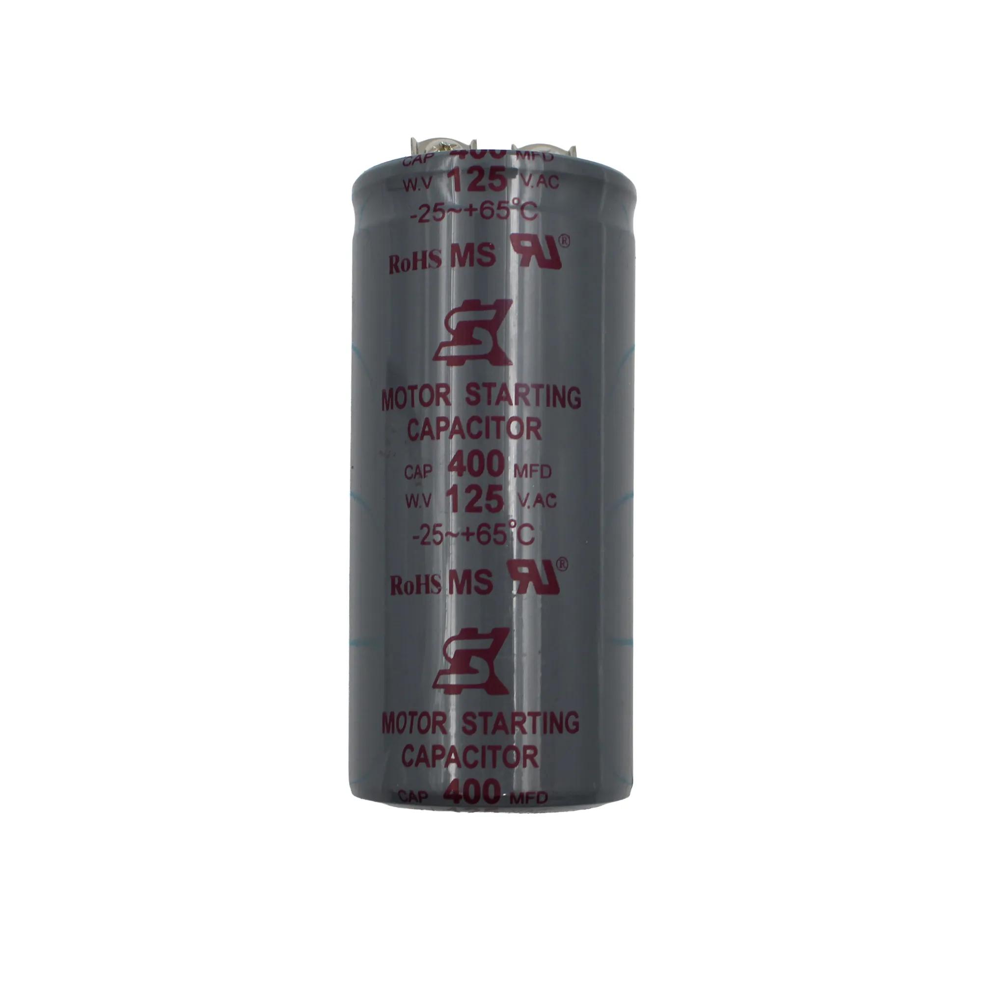 Start Capacitor 400UF 125vac 1.75x4-TEXT for DC-1100VX (DC1100-55)