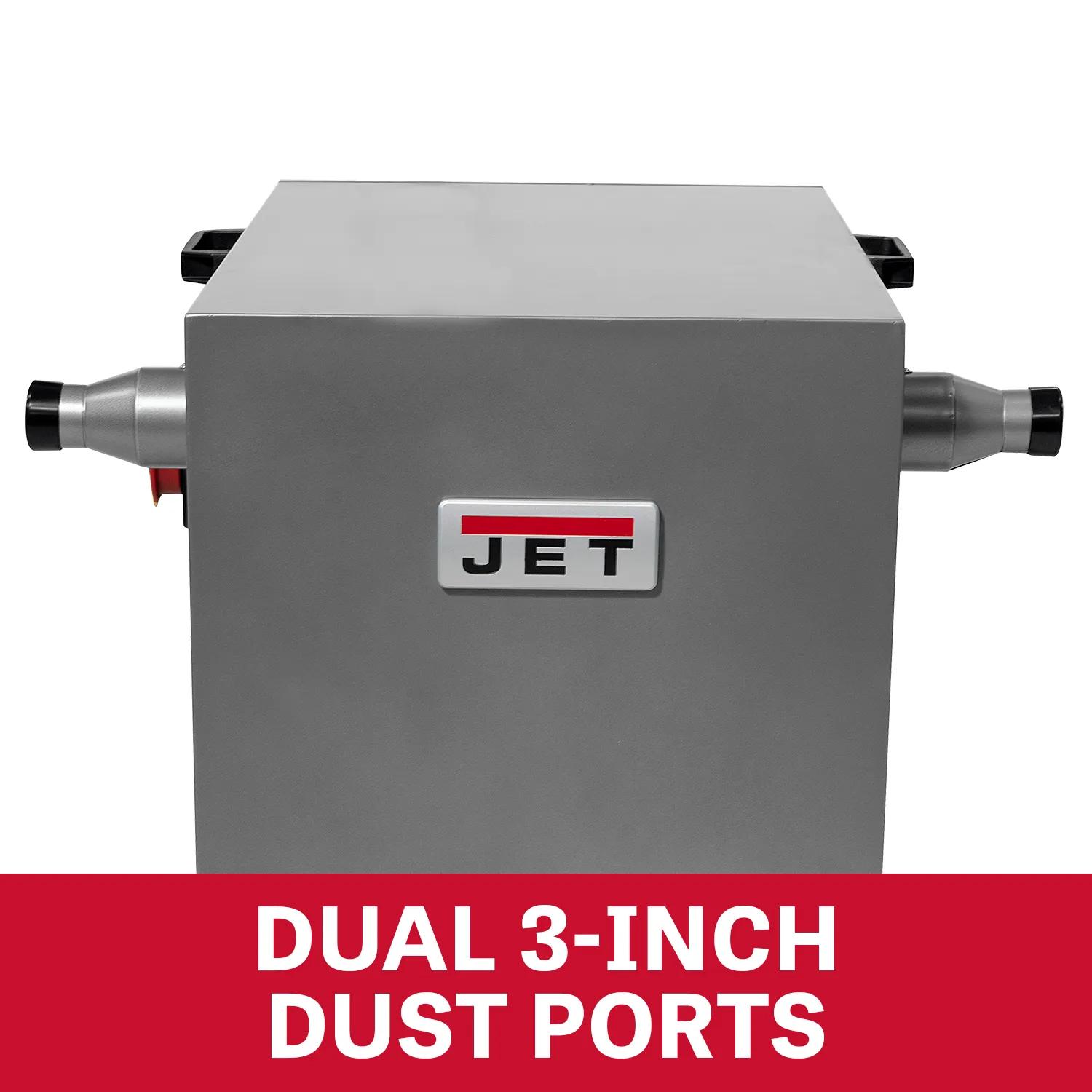 490 CFM, Cabinet Dust Collector For Metal, 1.5HP, 115/230V 1PH(JDC-501)