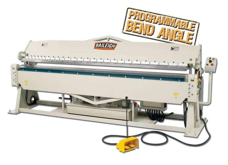 Improves on our manual BB-12014 with adjustable angle auto-stop bending and more power