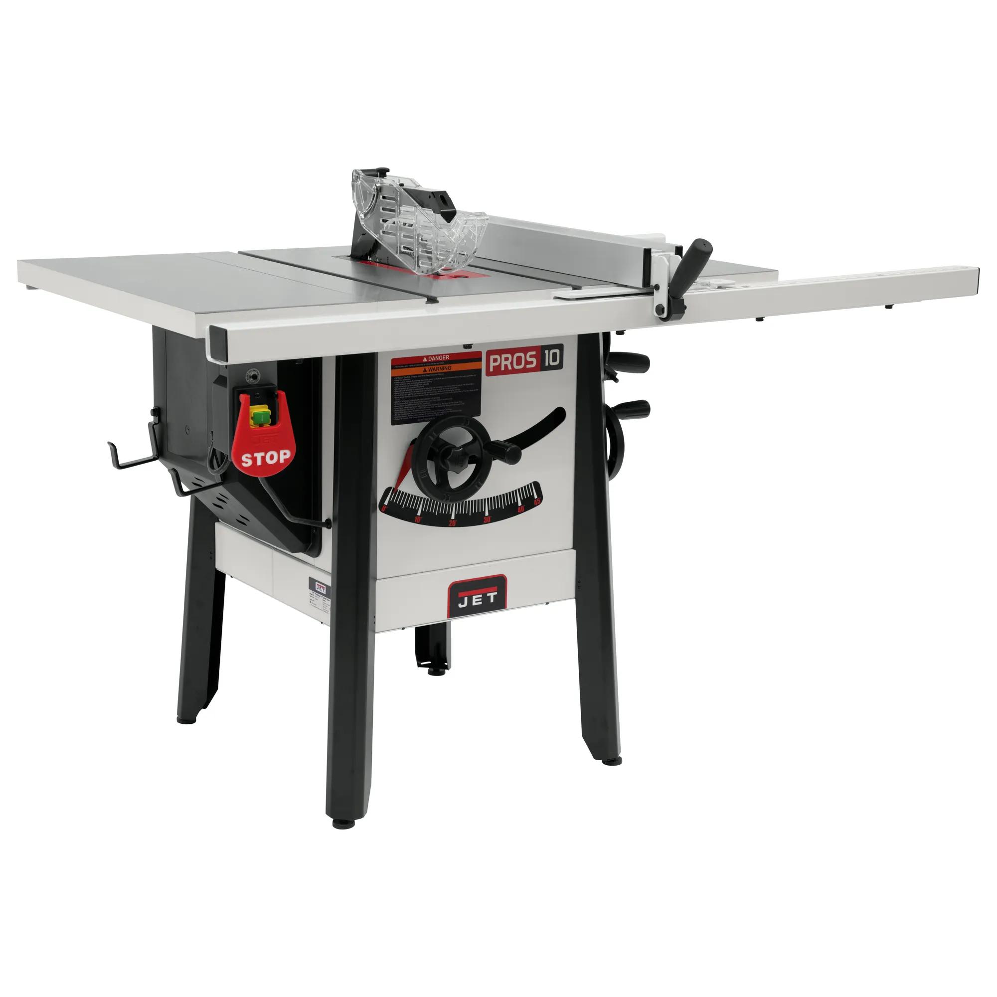 10" Proshop II, Table Saw, Cast Wings, 30" Rip, 1-3/4HP, 115V 1PH(JPS-10-30C)