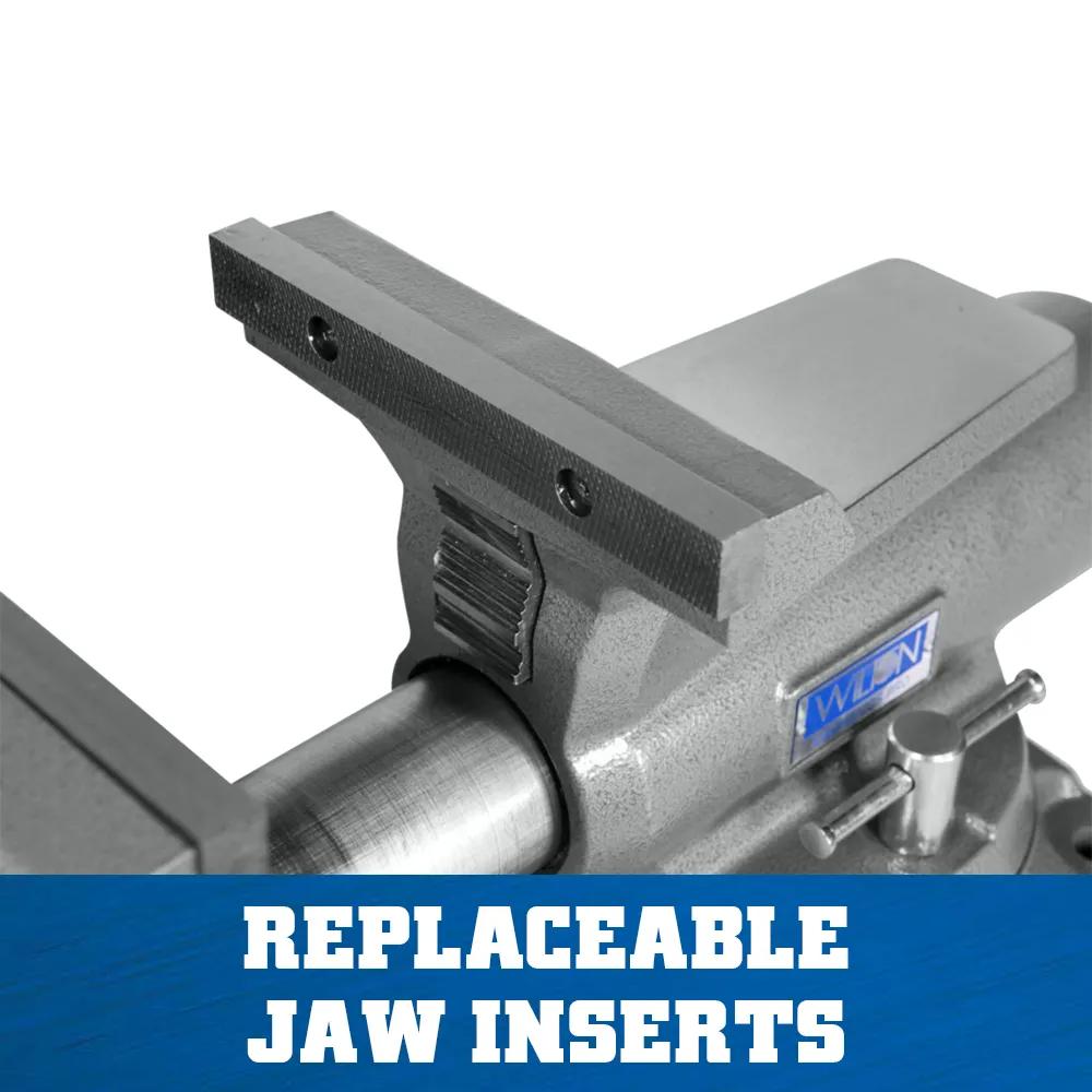 8 in. Mechanics Pro Vise with 360-Degree Swivel Base