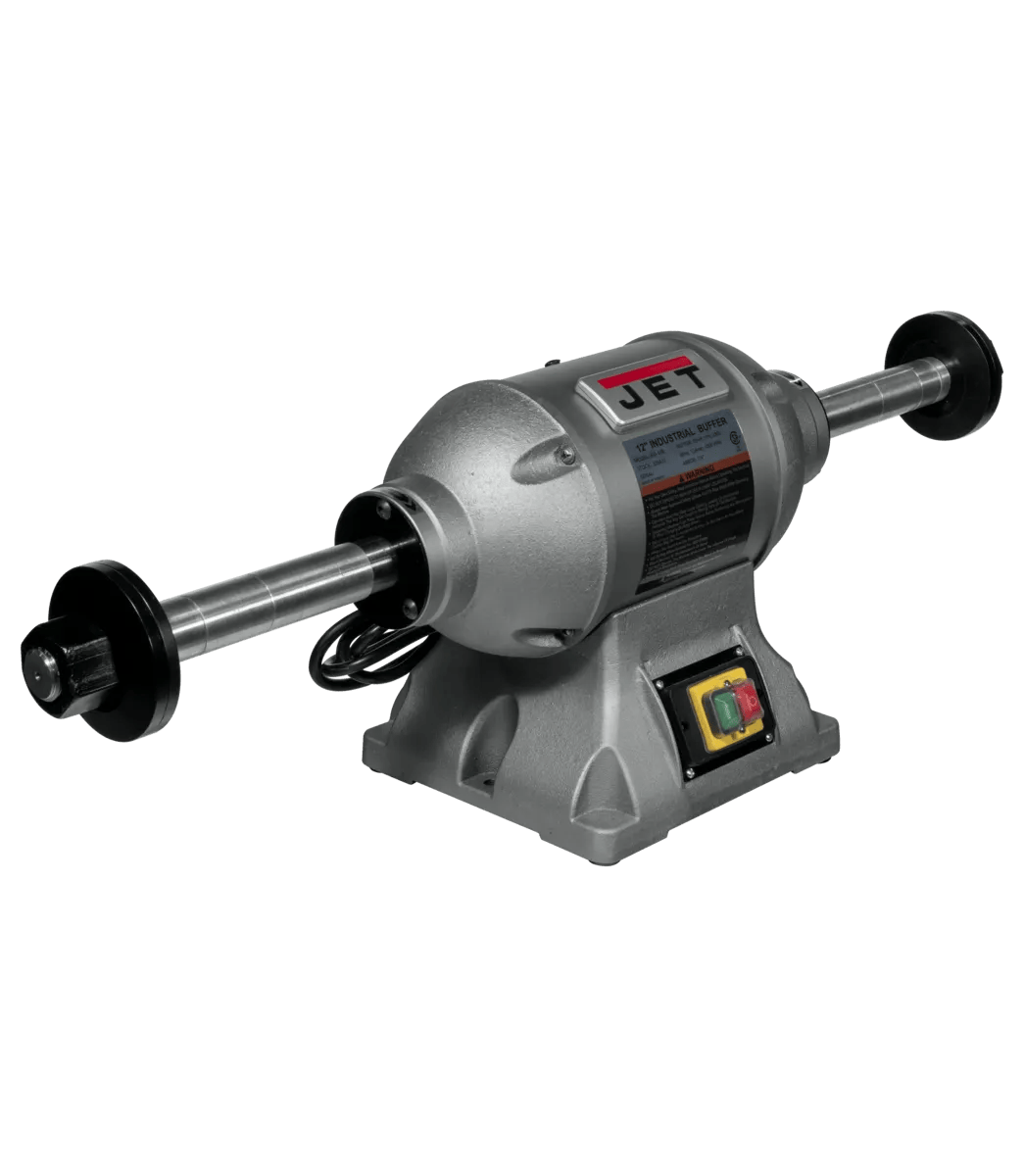 12" Industrial Buffer, 2HP, 230V 1PH(IBG-12SSB)