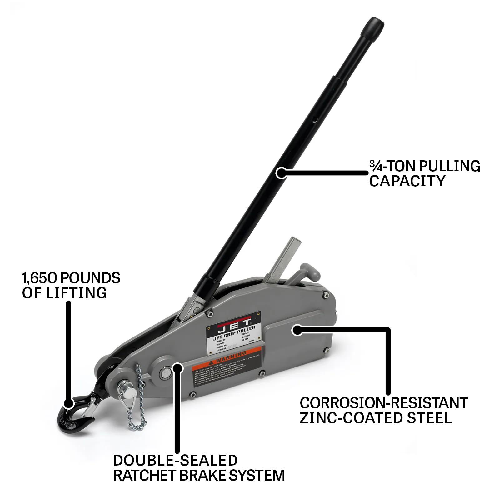 3/4 Ton, Grip Puller w/ Cable(JG-75A)
