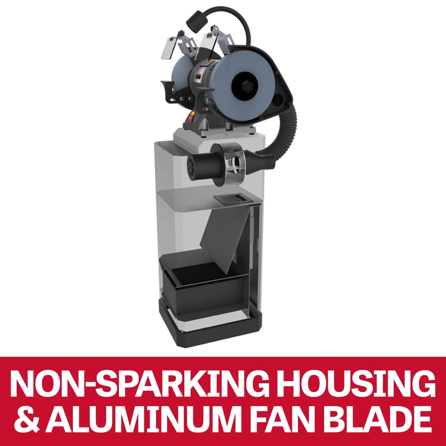 472 CFM, Metal Dust Collector Stand, 0.5HP, 115V(JDCS-505)