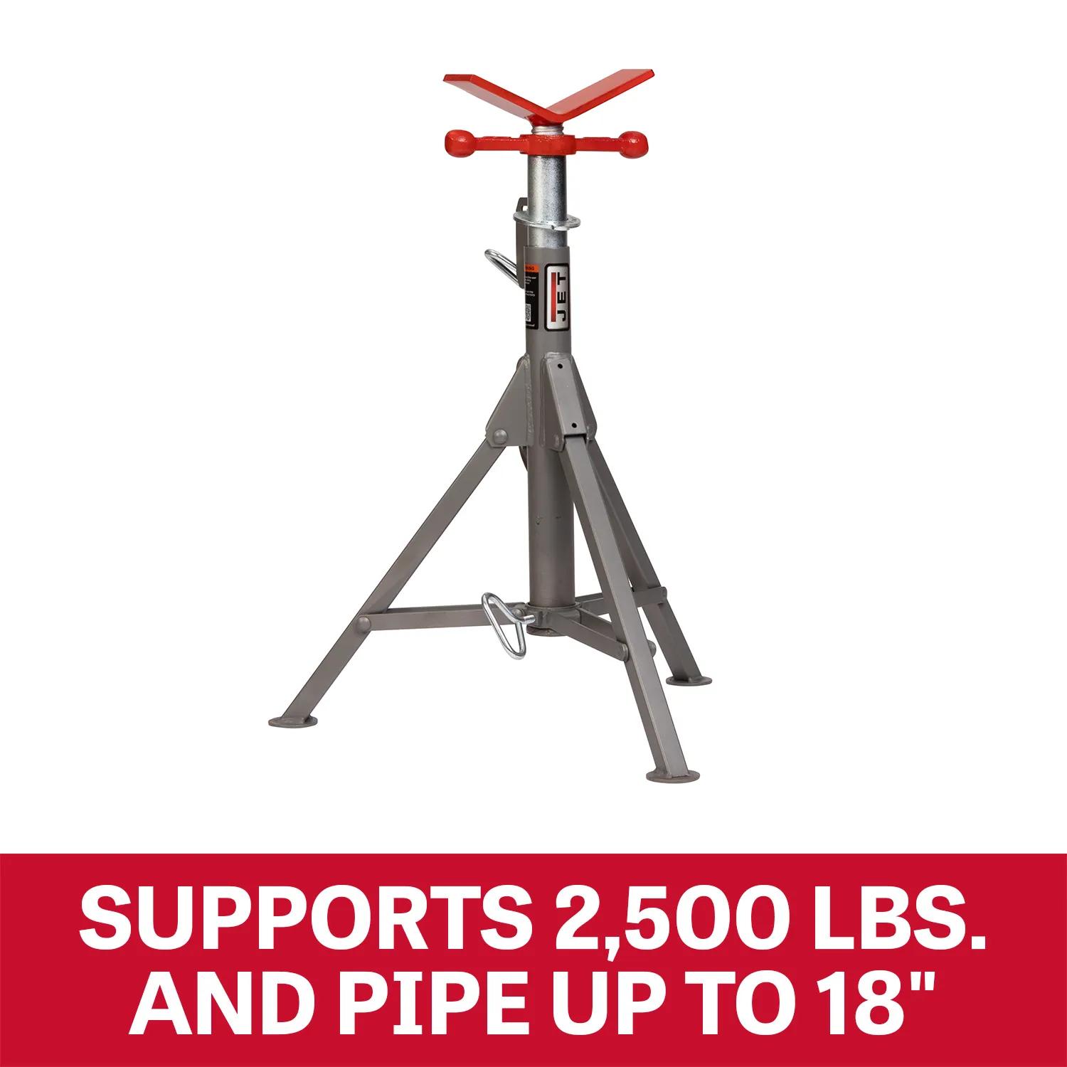 Folding Pipe Jack Stand(JPJ-FLD-V)