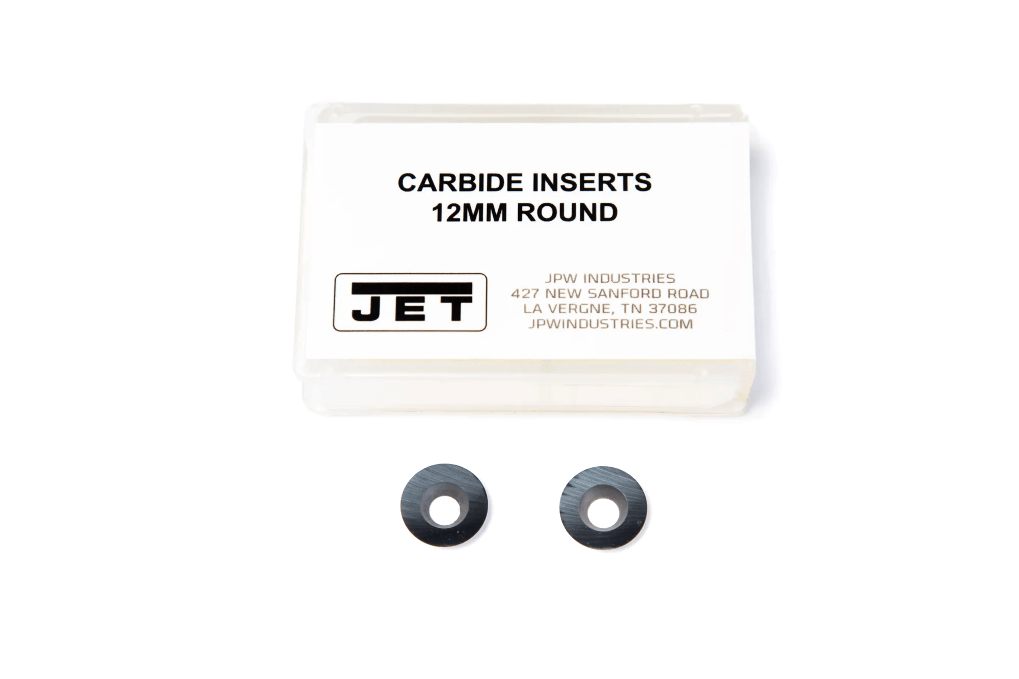 Woodturning Chisel Cutting Blade 12mm Round Carbide Insert (2PC)(JWL)