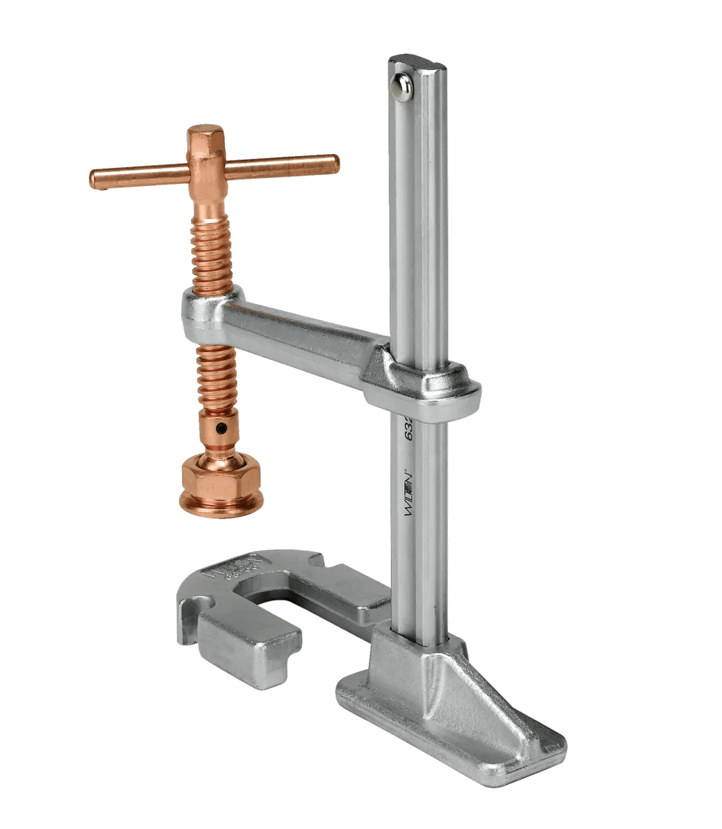 Welding Shoe Clamp 8 1/2 in.  Jaw Opening, 5 1/2 in.  Throat Depth