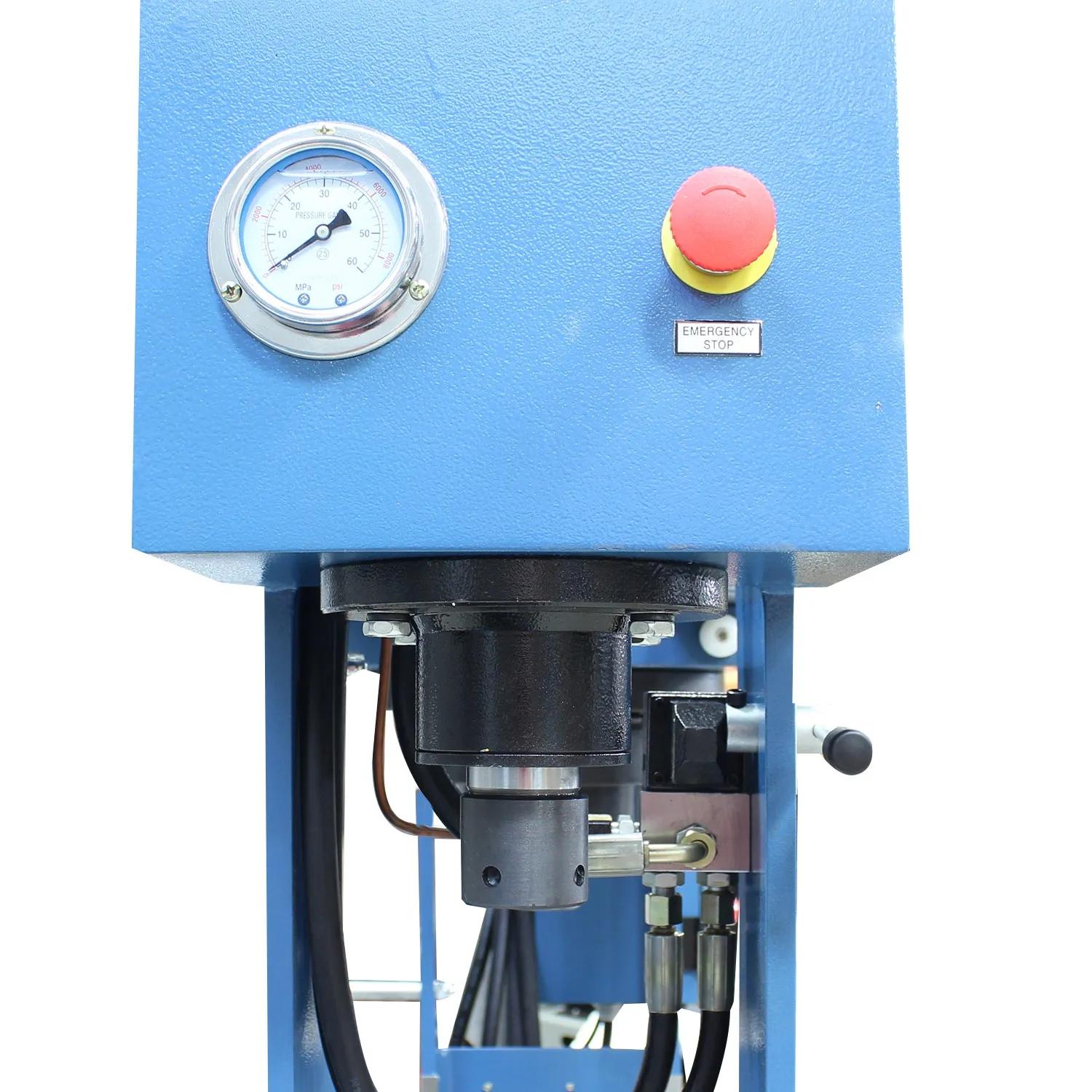 Side Station Operating Controls; E-Stop to stop the hydraulic system if needed and a