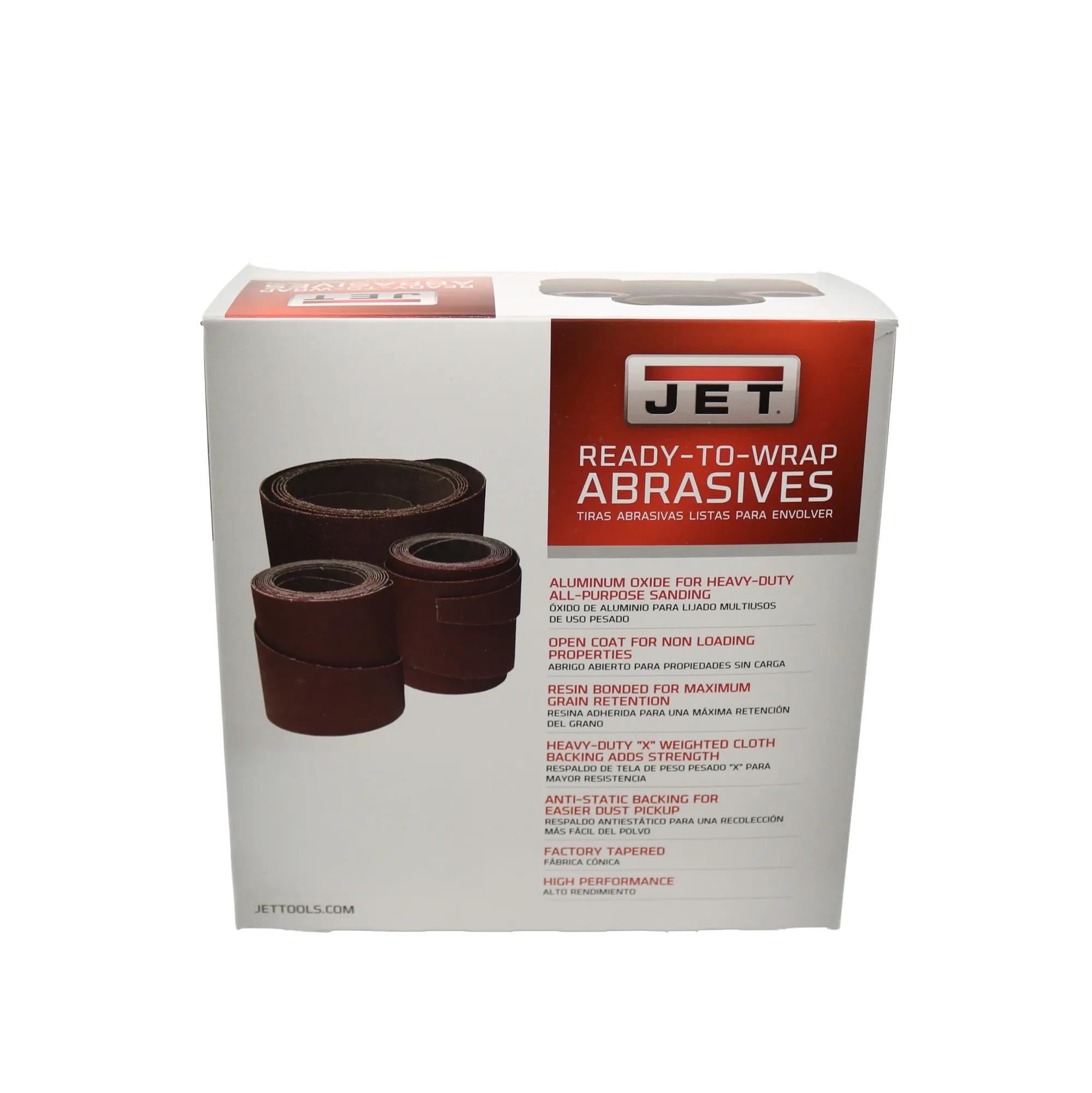 10" Ready-to-Wrap Sandpaper, 100 Grit (6-Pack)