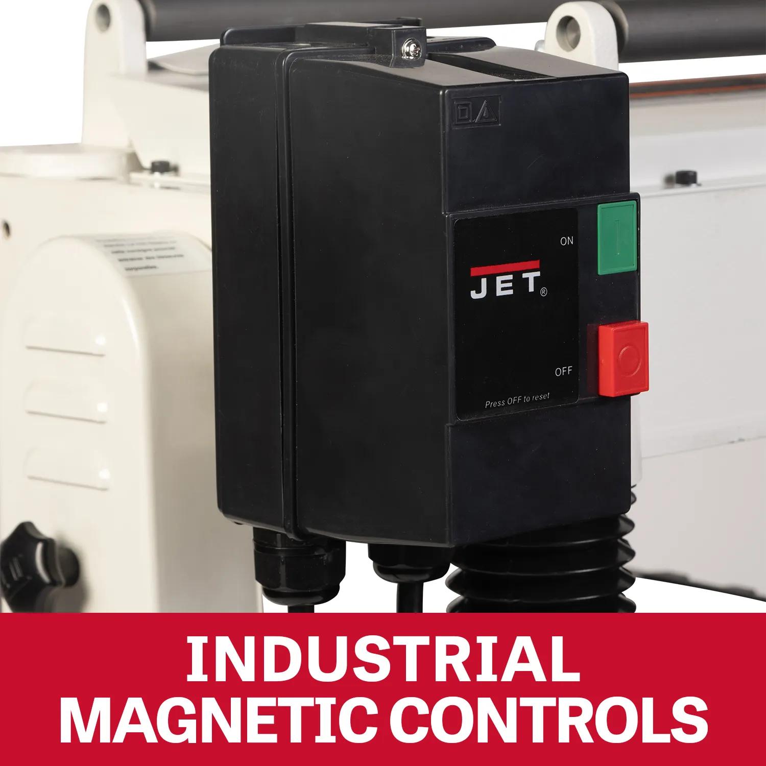 20"  Black Helical Head Planer, 5HP, 230V 1PH(JWP-208HH-BLK)
