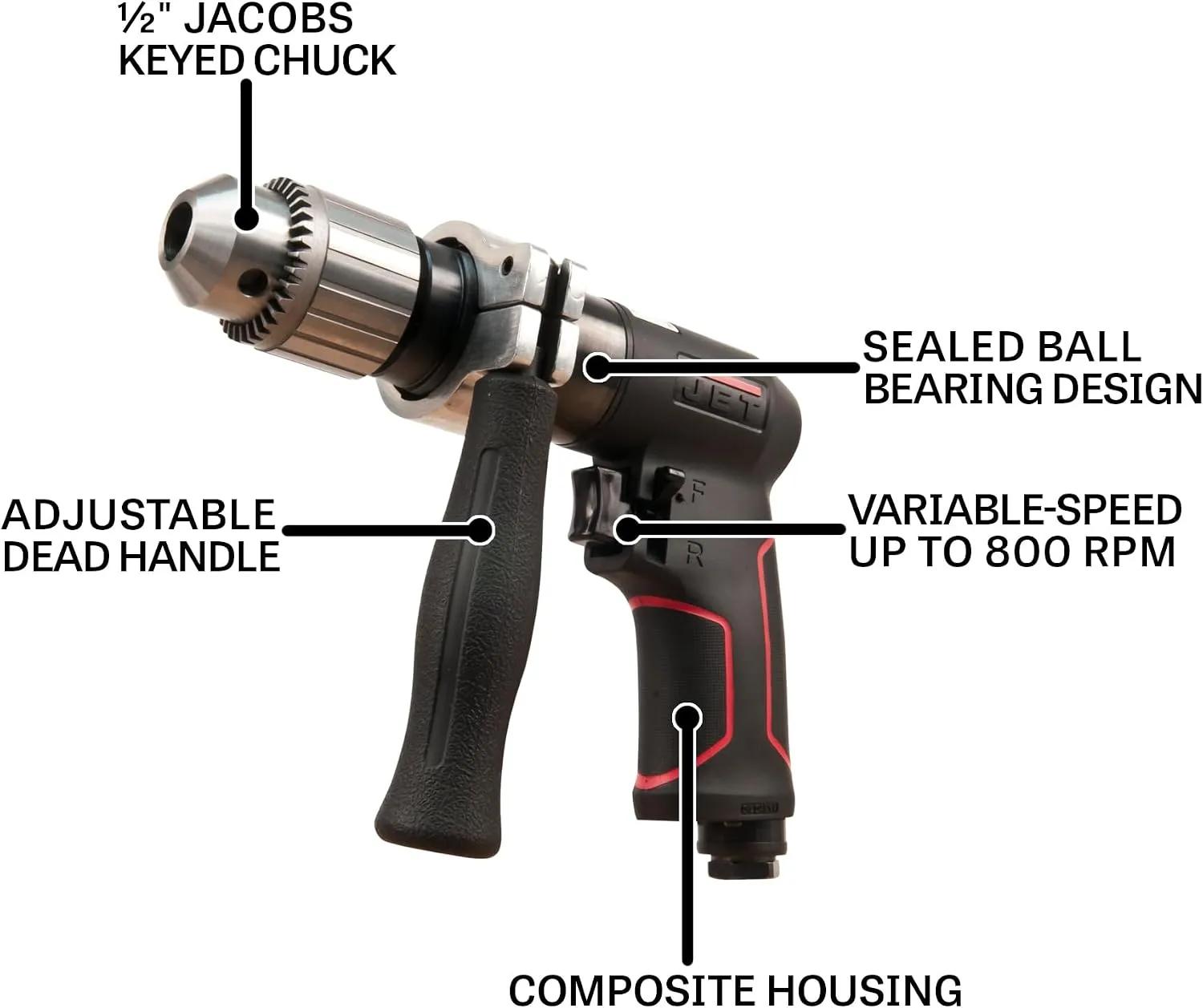 1/2" Reversible Drill, 0.5HP(JAT-621)
