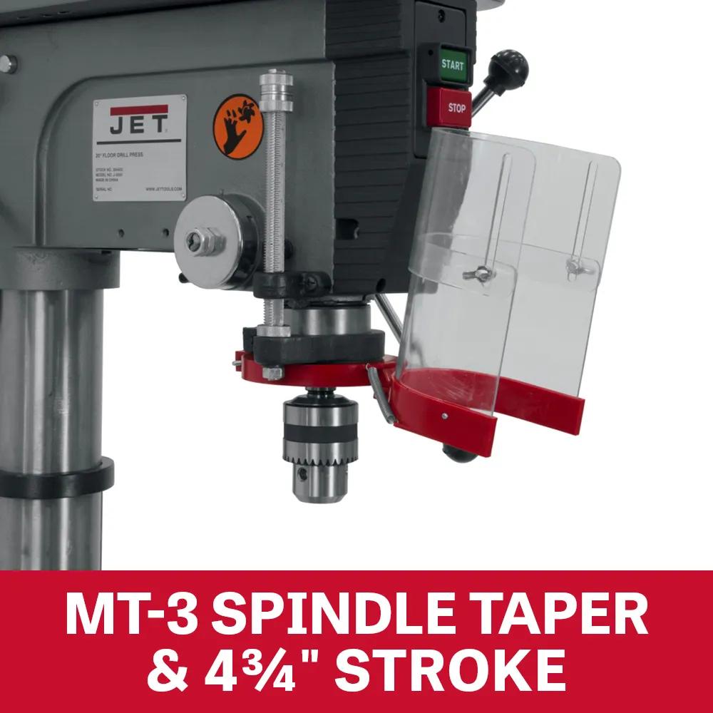20" Floor Model Drill Press, 1HP, 115V 1PH(J-2550)