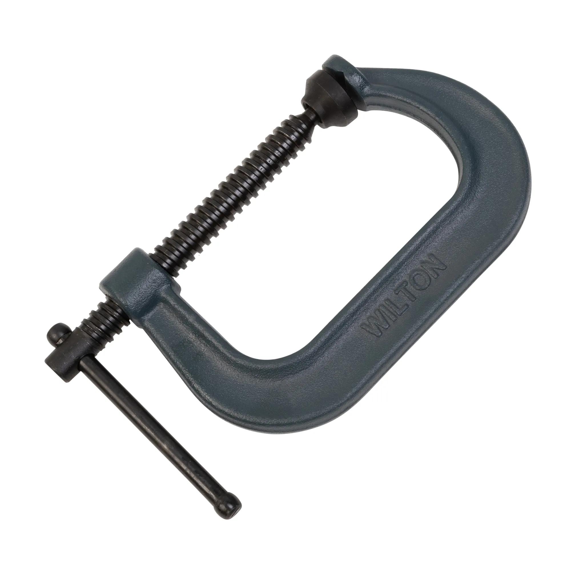 Drop Forged C-Clamp, 0 - 4-1/4 in. Opening, 3-1/4 in. Throat Depth