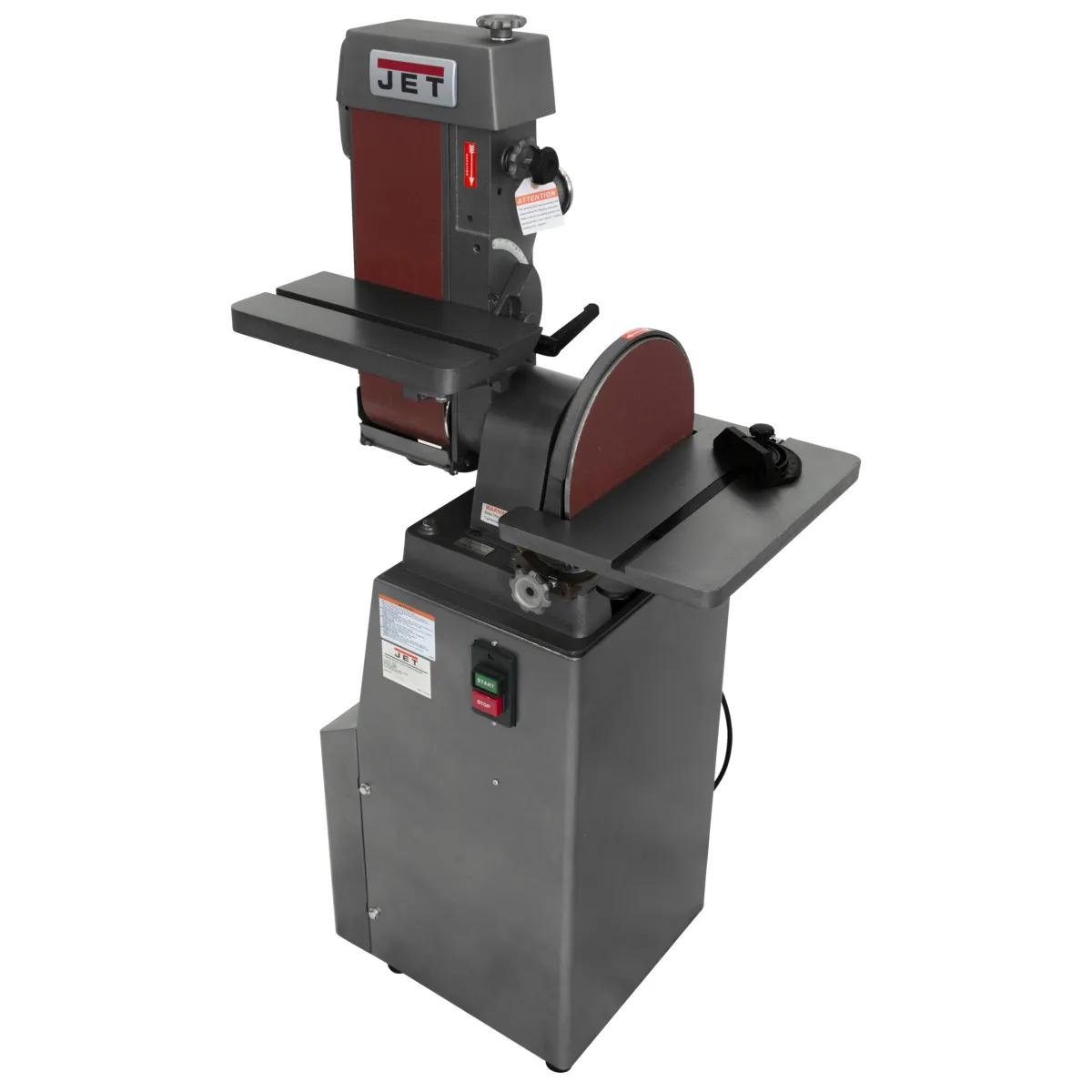 6" x 48" Industrial Combination Belt & 12" Disc Finishing , 1.5HP, 230V 1PH(J-4200A-2)