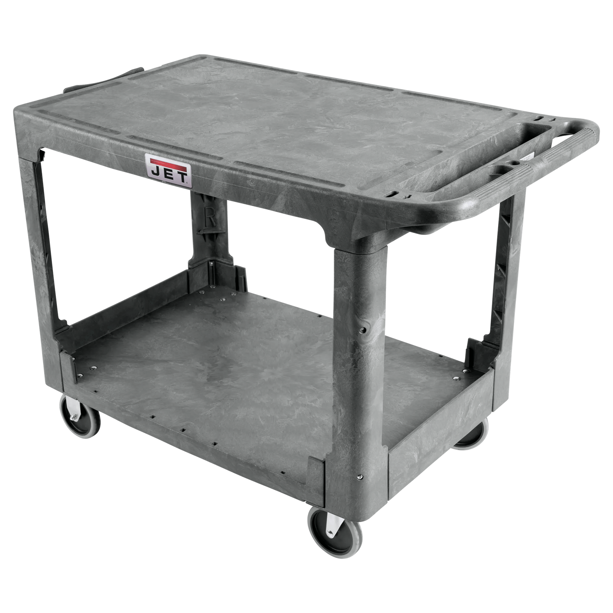 500 lb Capacity, Resin Flat Top Utility Cart(PUC-4425)