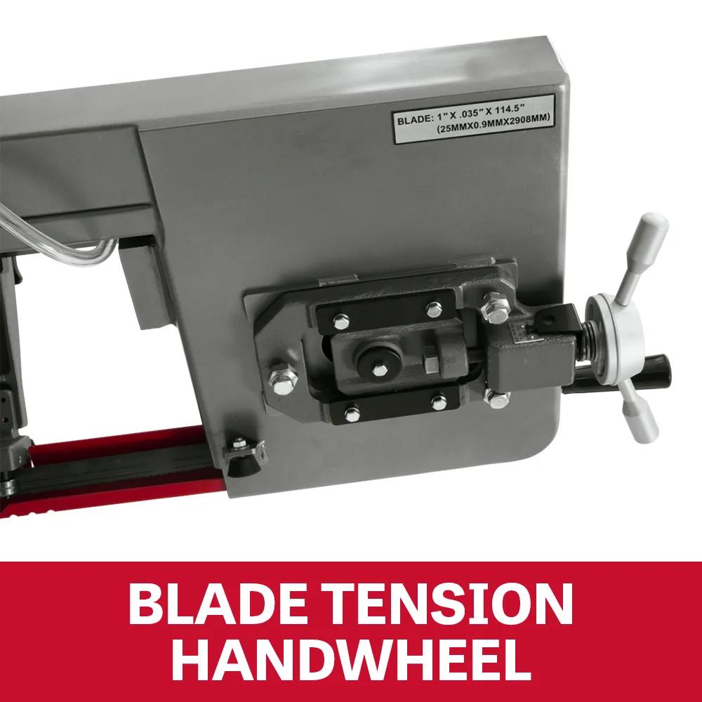 8" x 13" Horizontal Bandsaw, 1.5HP, 115/230V 1PH(J-7015)