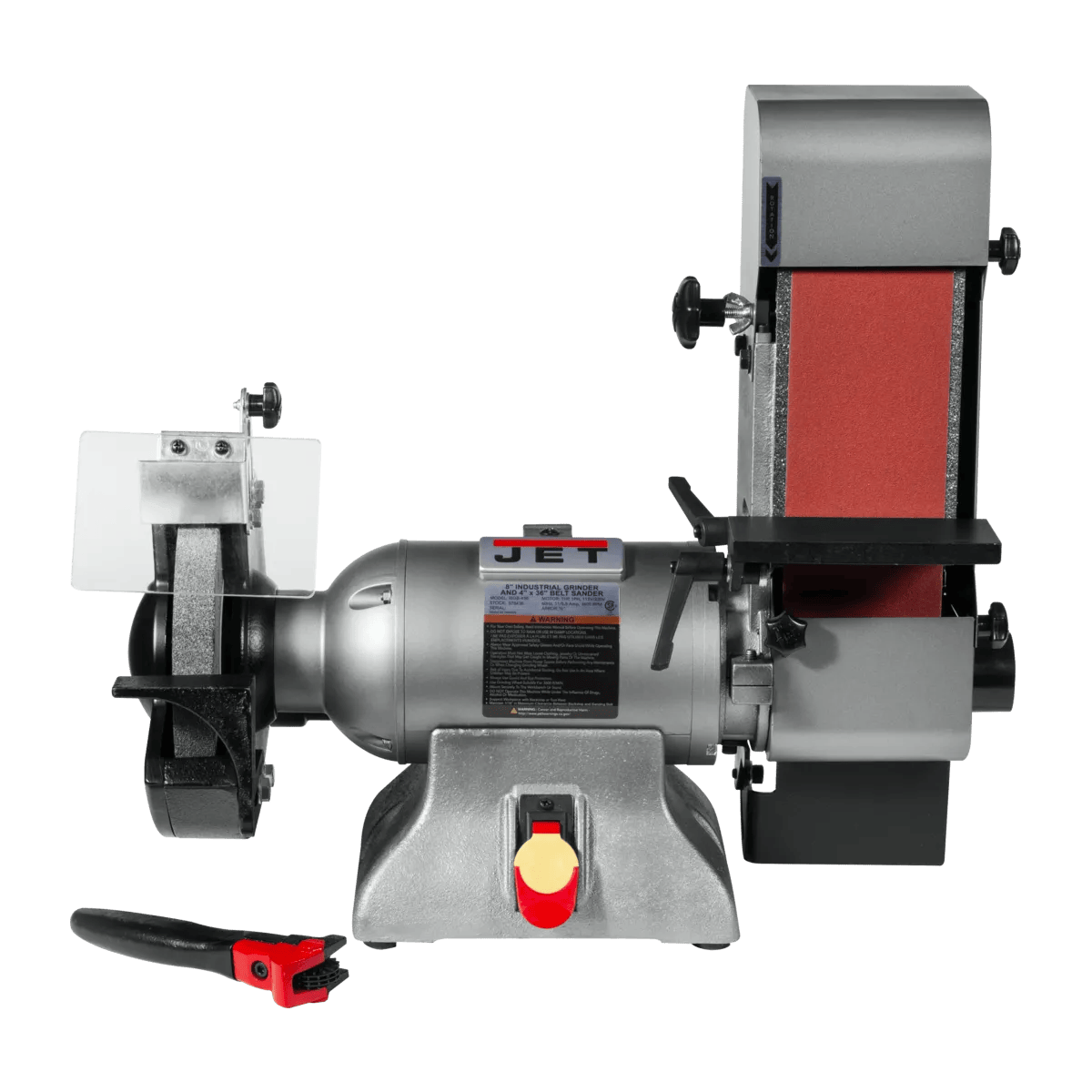 8" Industrial Grinder & 4 x 36 Belt Sander, 1HP, 115/230V 1PH(IBGB-436)