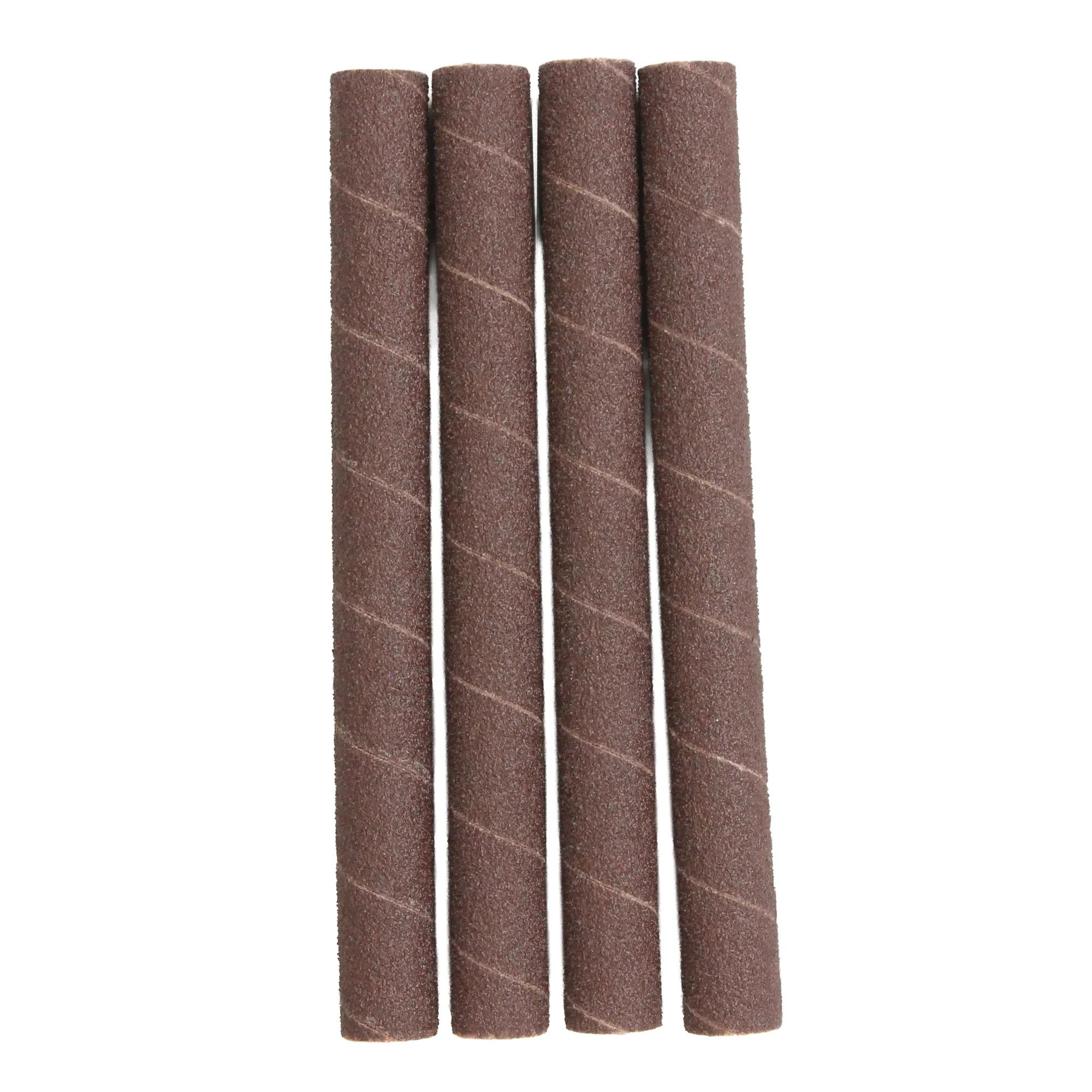 Sanding Sleeves, 1/2 x 6 in, 60 Grit, Pack of 4